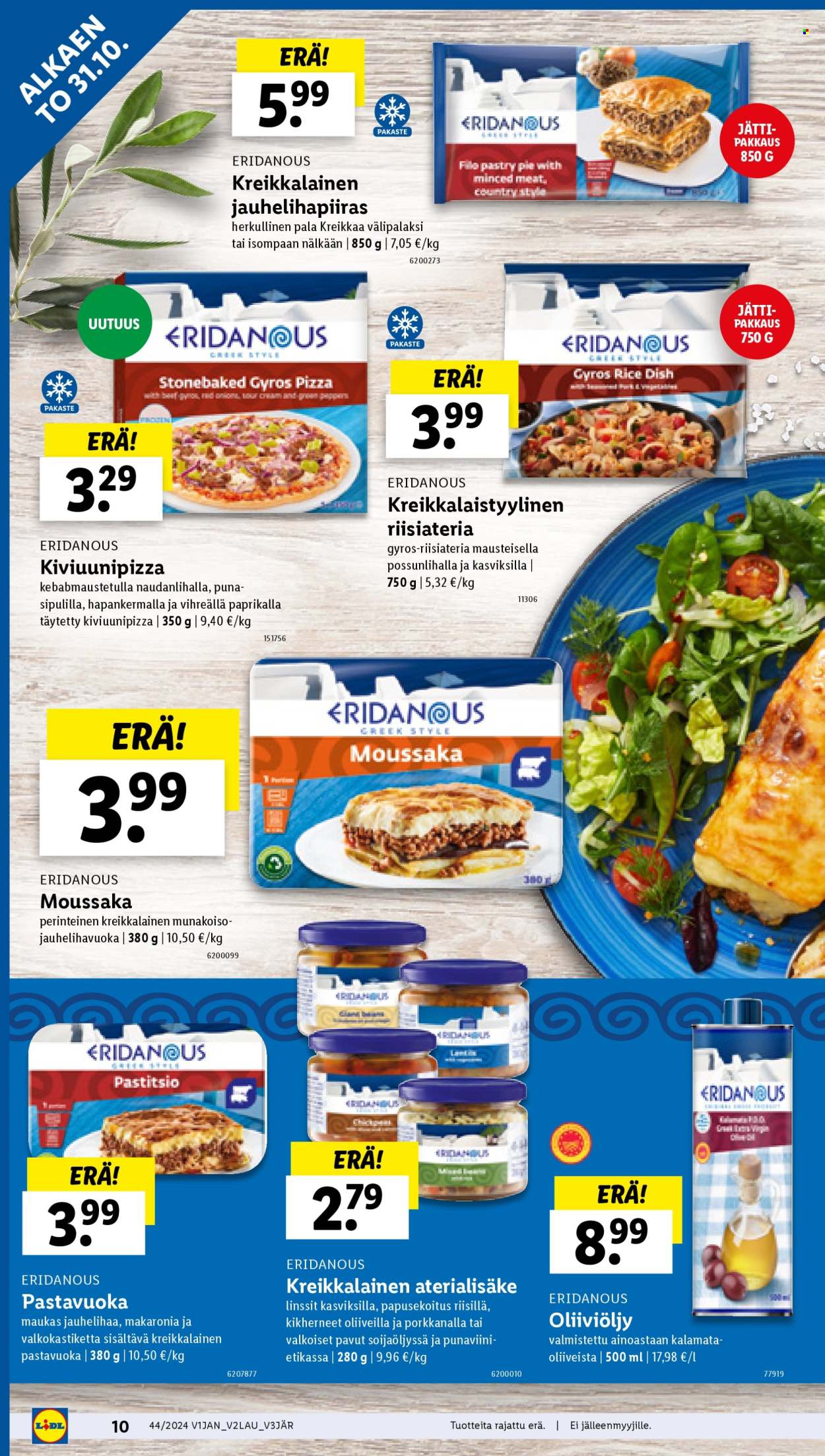 Lidl tarjoukset - 31.10.2024 - 06.11.2024. Sivu 10