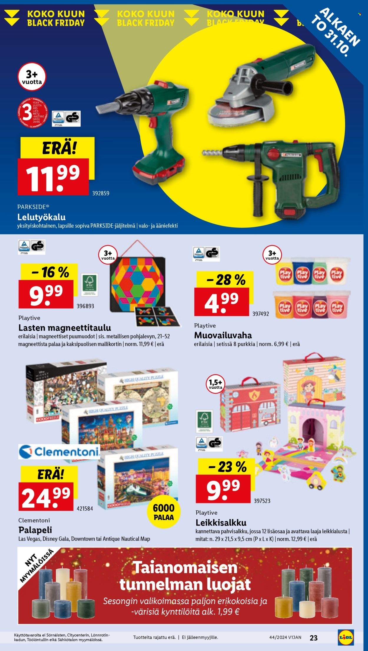 Lidl tarjoukset - 31.10.2024 - 06.11.2024. Sivu 23