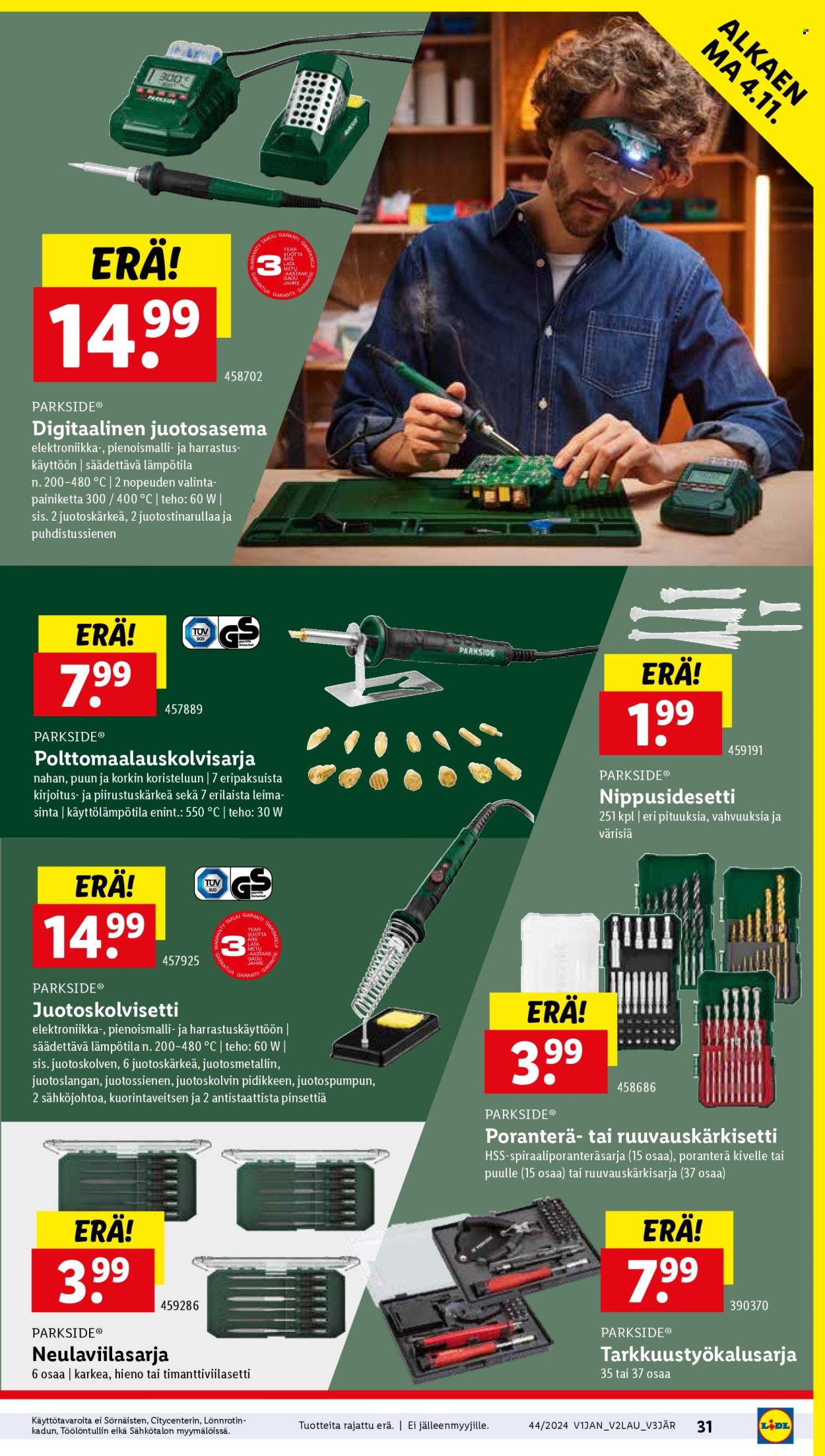 Lidl tarjoukset - 31.10.2024 - 06.11.2024. Sivu 33