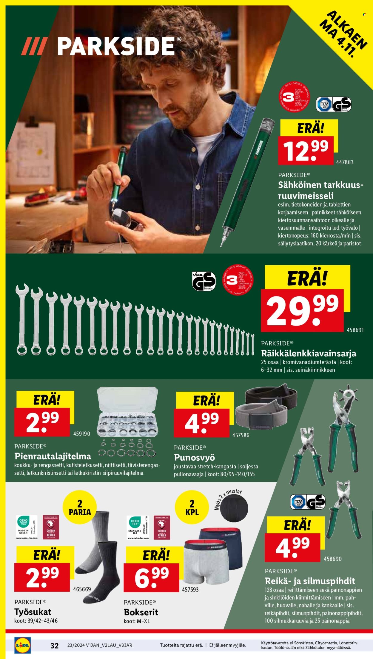 Lidl tarjoukset - 31.10.2024 - 06.11.2024. Sivu 34