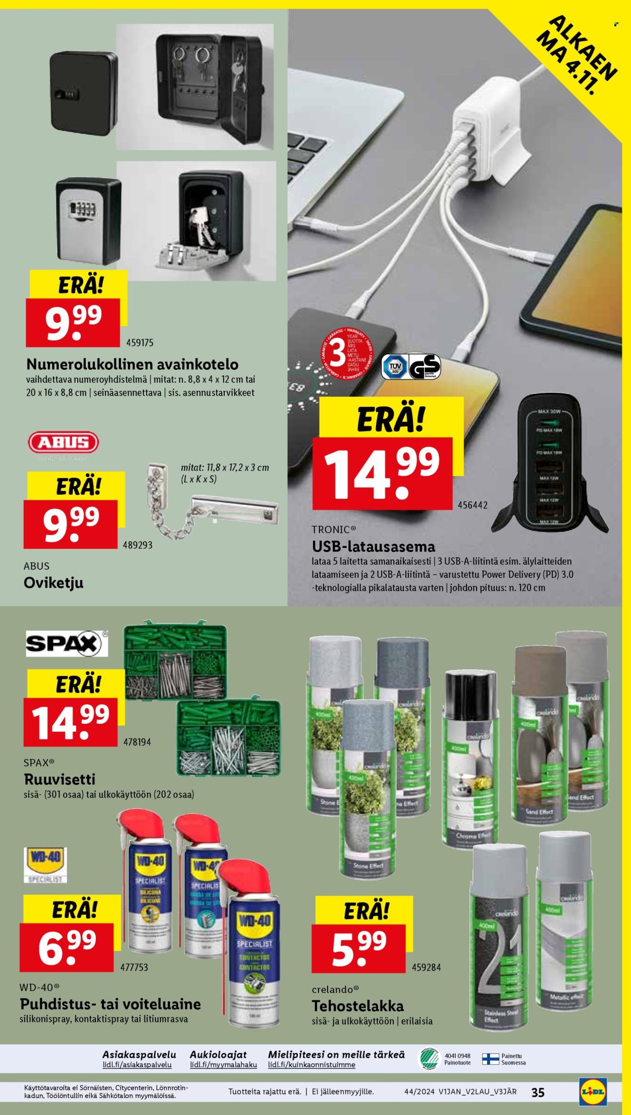 Lidl tarjoukset - 31.10.2024 - 06.11.2024. Sivu 37