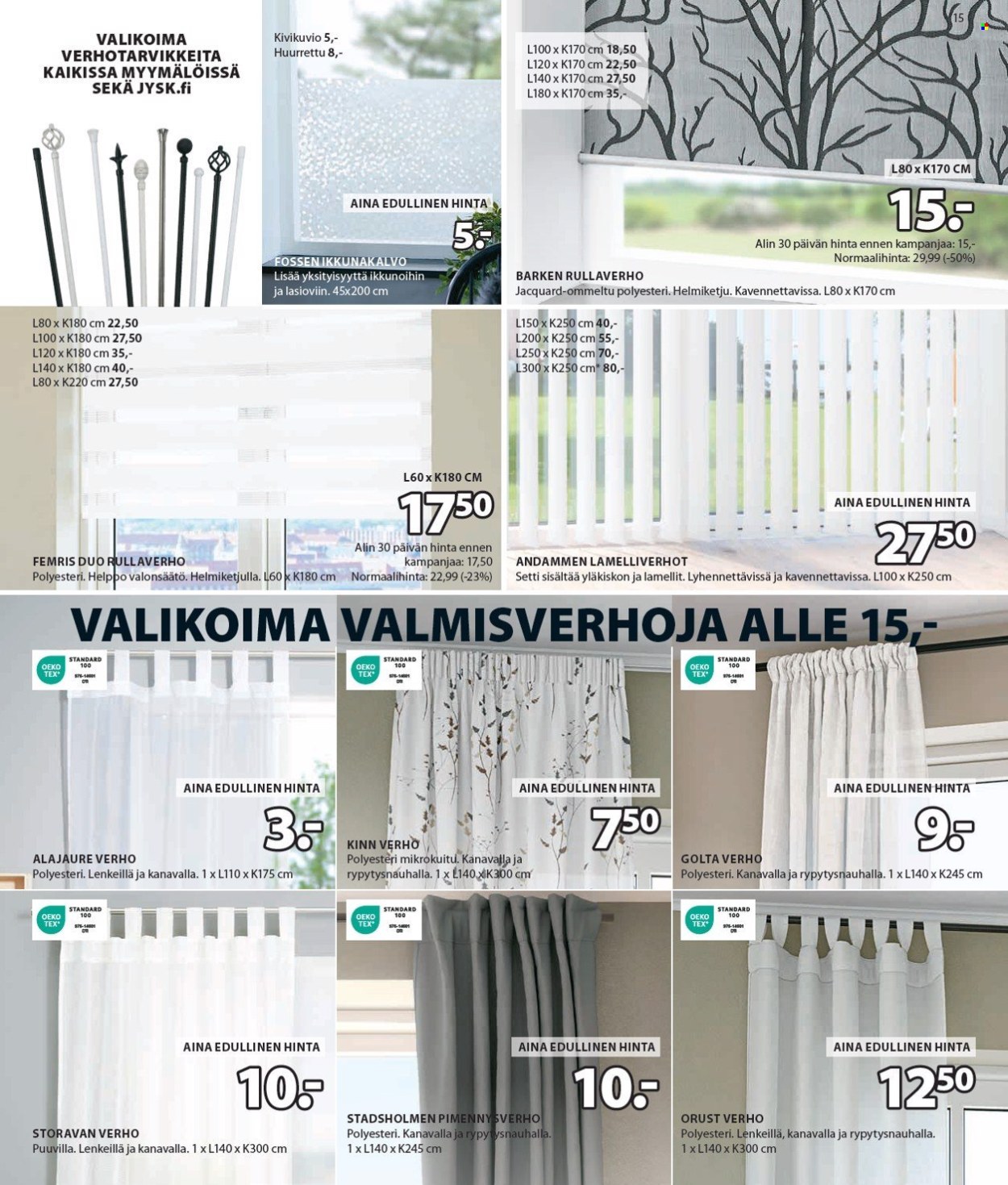 JYSK tarjoukset - 28.10.2024 - 10.11.2024. Sivu 16