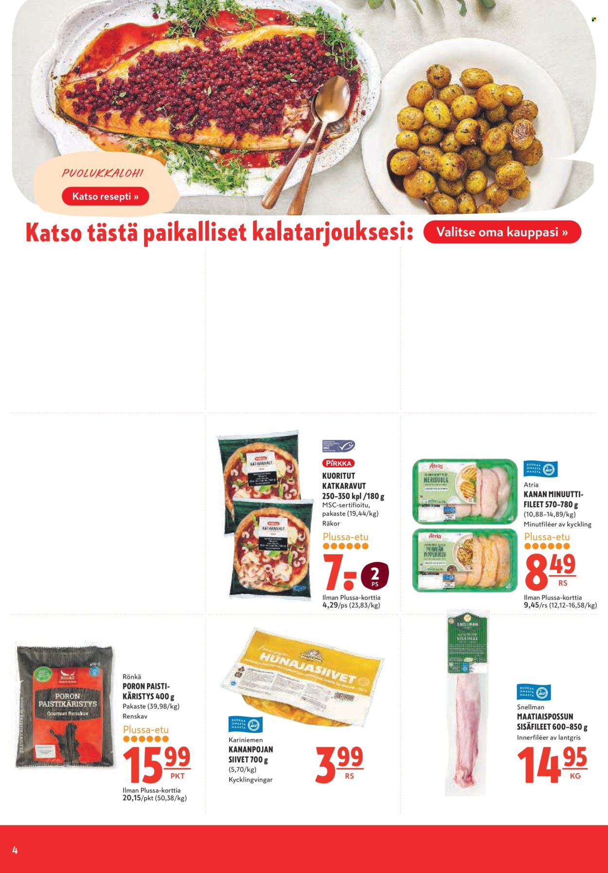 K-citymarket tarjoukset - 31.10.2024 - 06.11.2024. Sivu 4