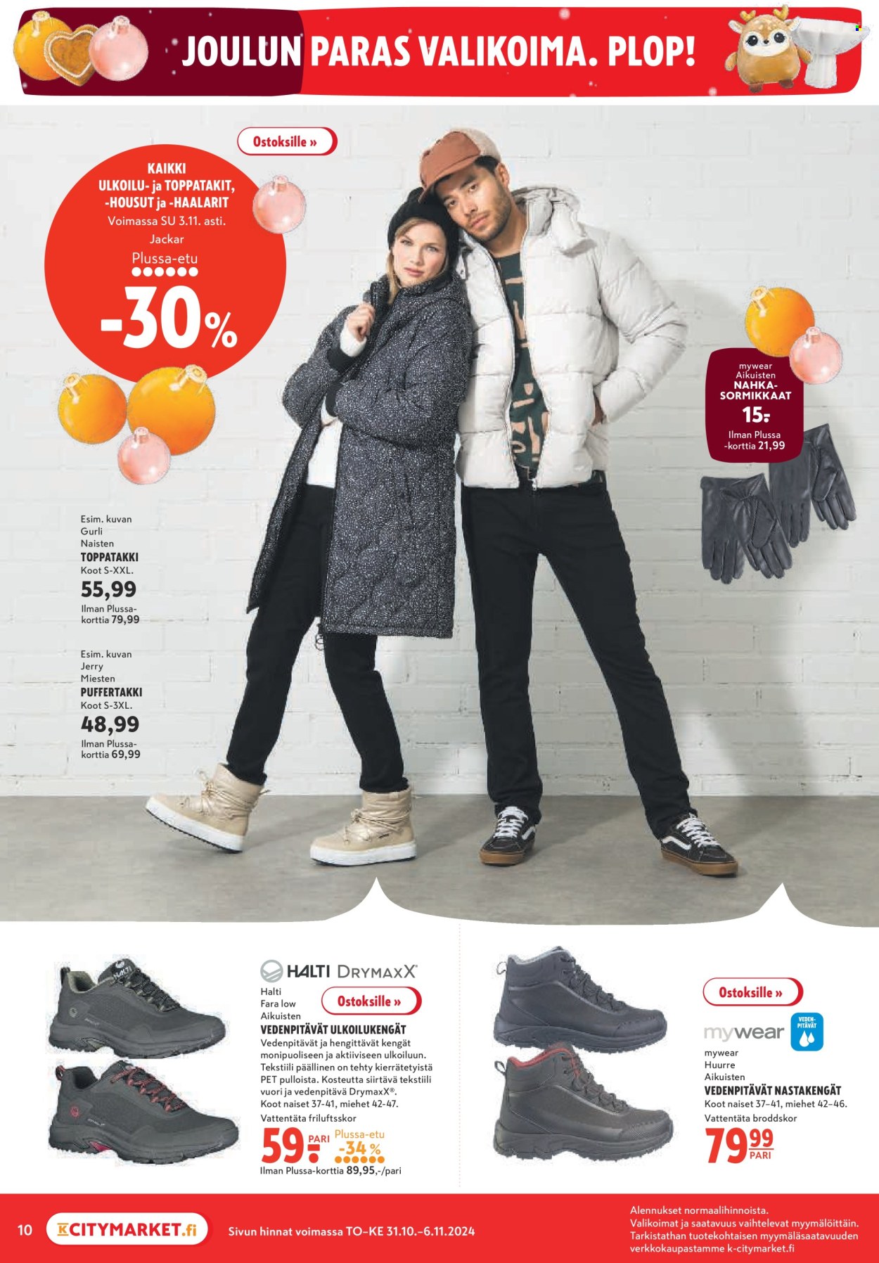 K-citymarket tarjoukset - 31.10.2024 - 06.11.2024. Sivu 10
