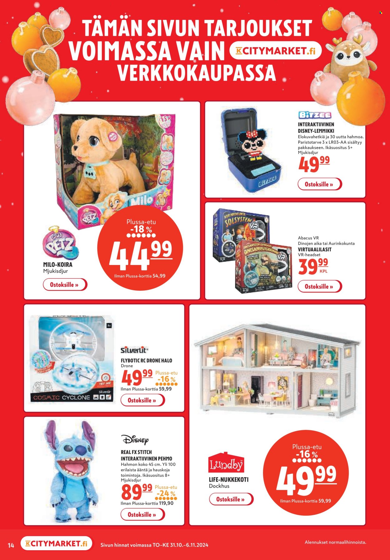 K-citymarket tarjoukset - 31.10.2024 - 06.11.2024. Sivu 14