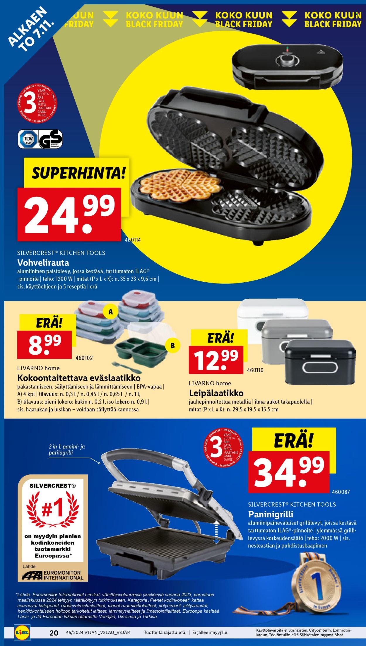 Lidl tarjoukset - 07.11.2024 - 13.11.2024. Sivu 22