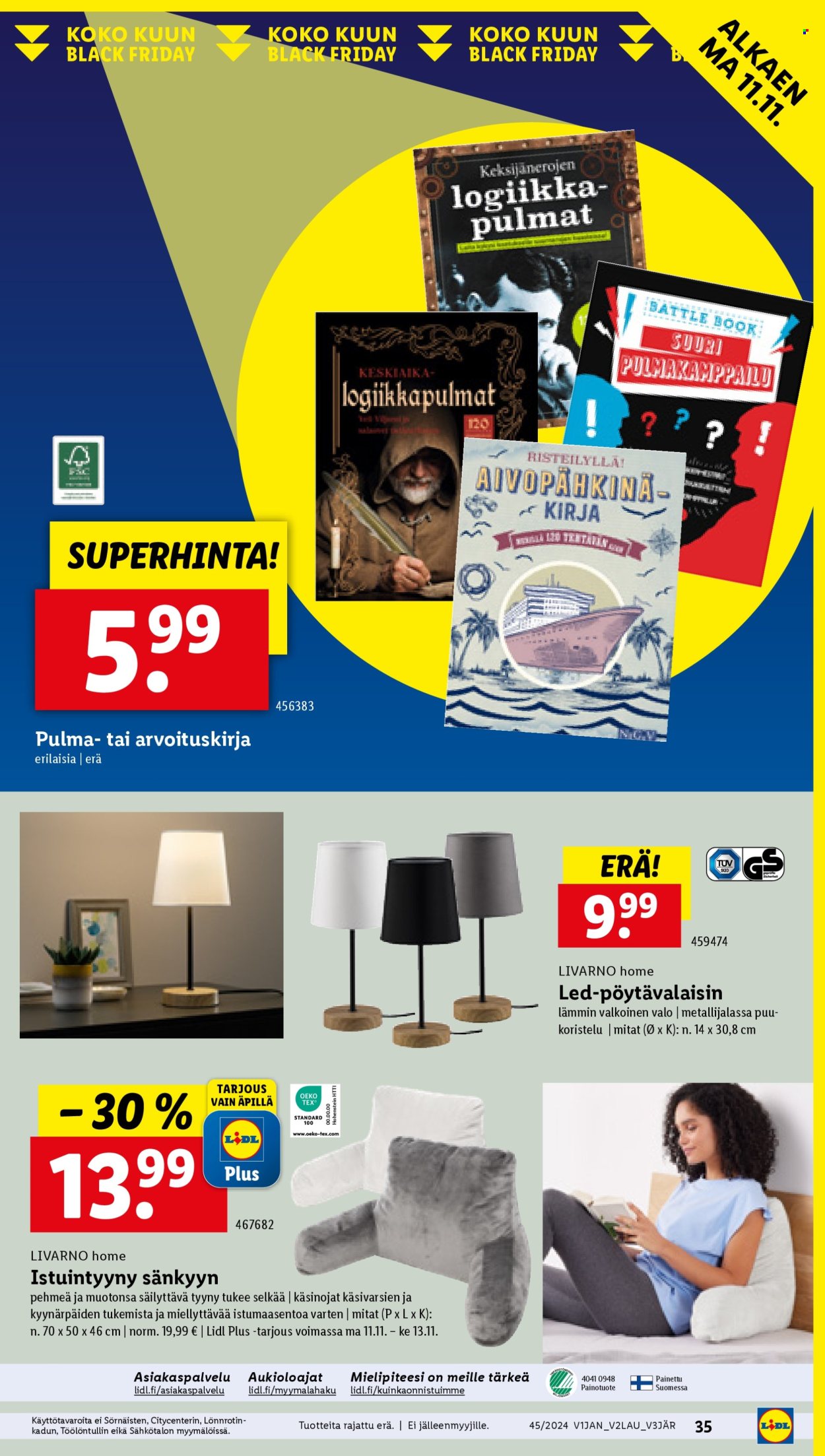 Lidl tarjoukset - 07.11.2024 - 13.11.2024. Sivu 39
