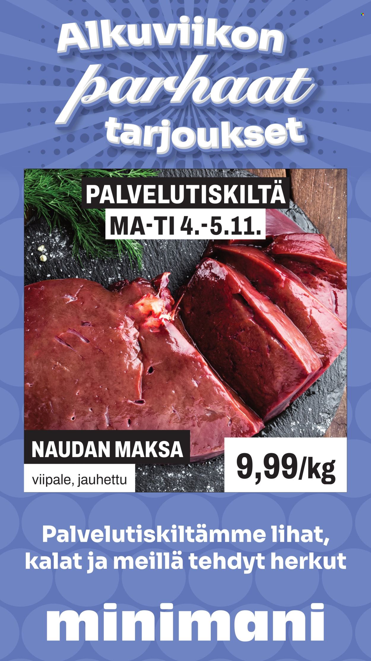 Minimani tarjoukset - 04.11.2024 - 05.11.2024. Sivu 4