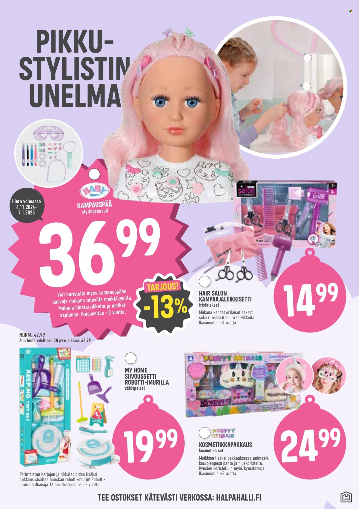 HalpaHalli tarjoukset. Sivu 17