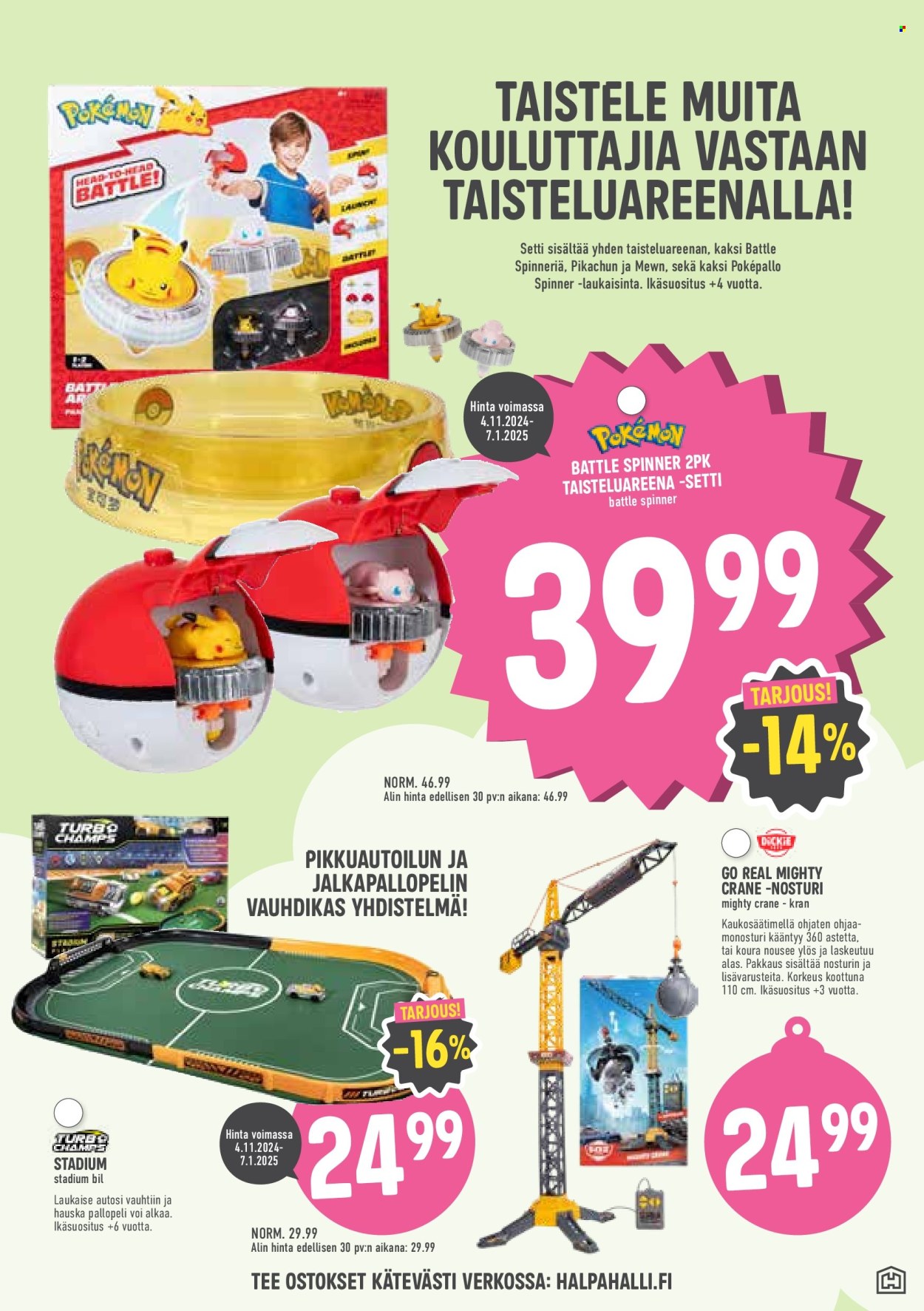 HalpaHalli tarjoukset. Sivu 27