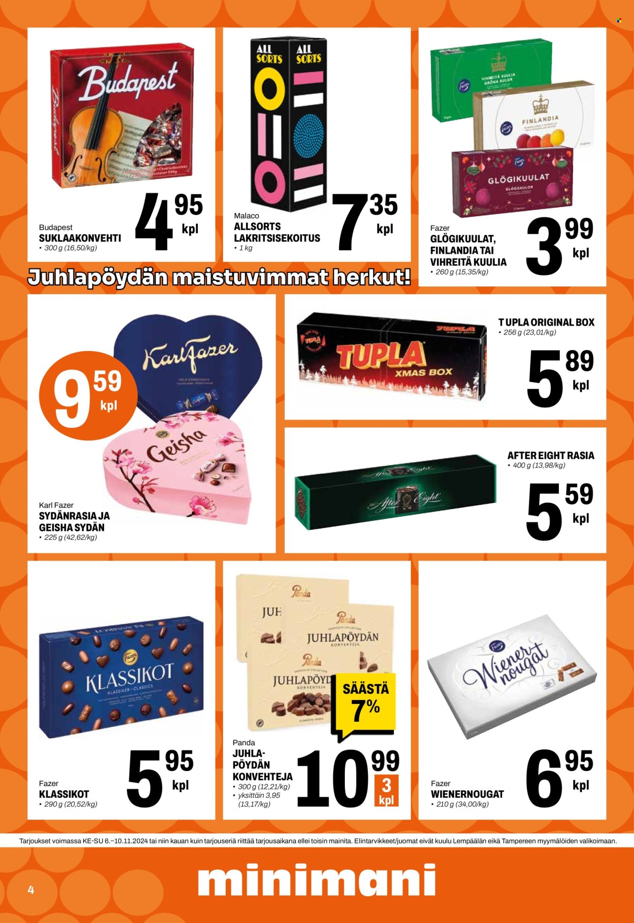 Minimani tarjoukset - 06.11.2024 - 10.11.2024. Sivu 4