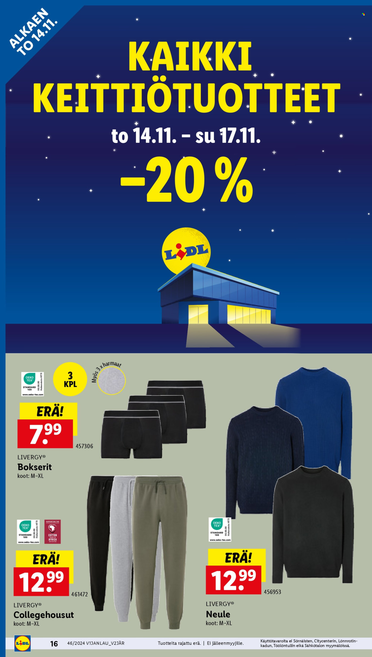 Lidl tarjoukset - 14.11.2024 - 20.11.2024. Sivu 18