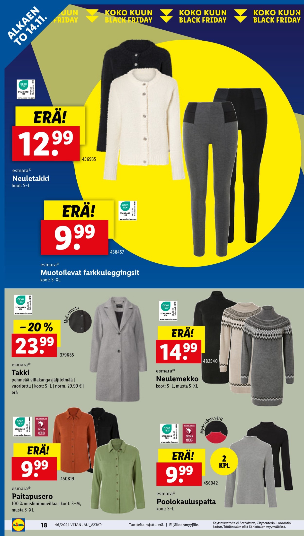 Lidl tarjoukset - 14.11.2024 - 20.11.2024. Sivu 20