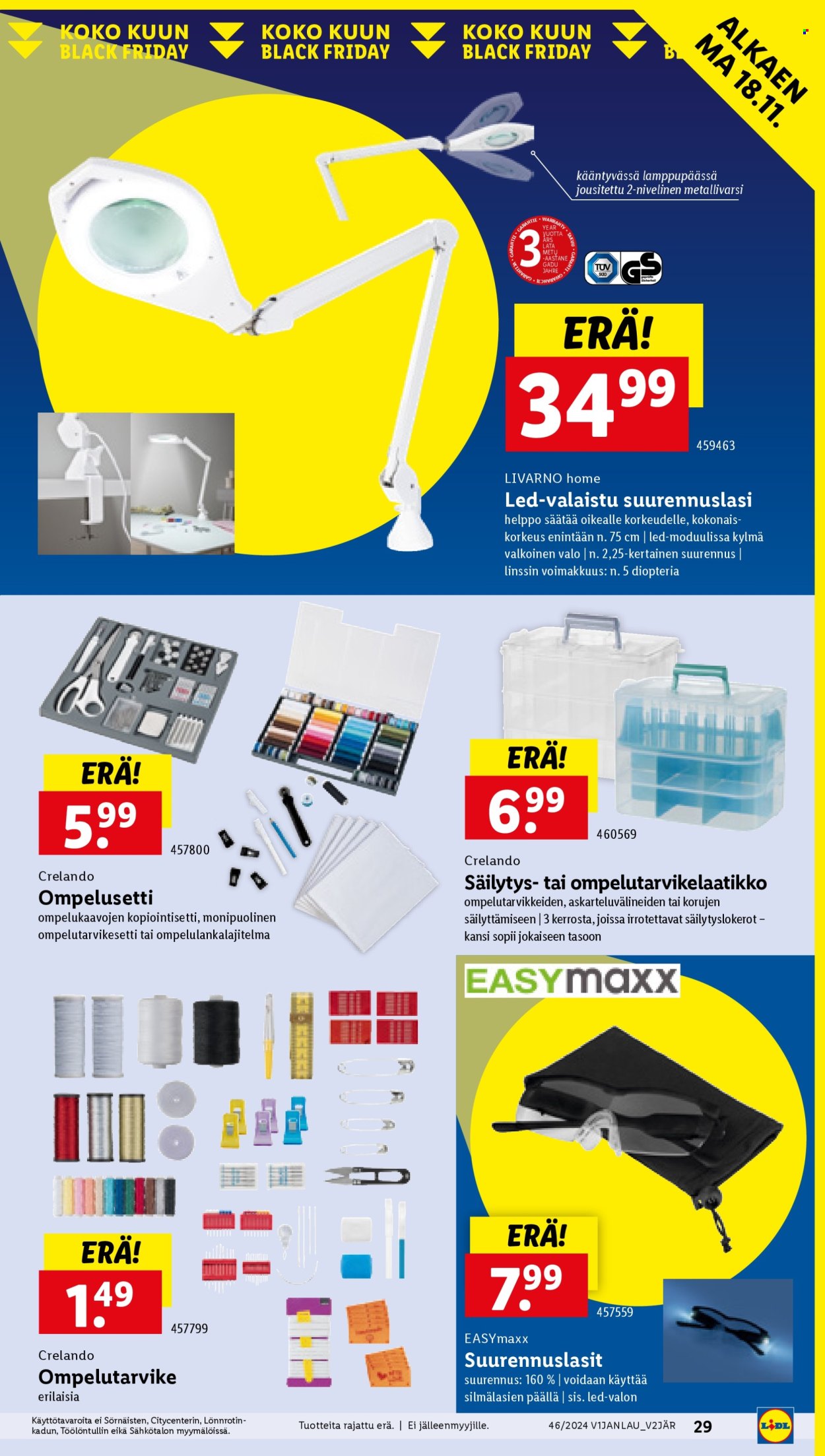 Lidl tarjoukset - 14.11.2024 - 20.11.2024. Sivu 33