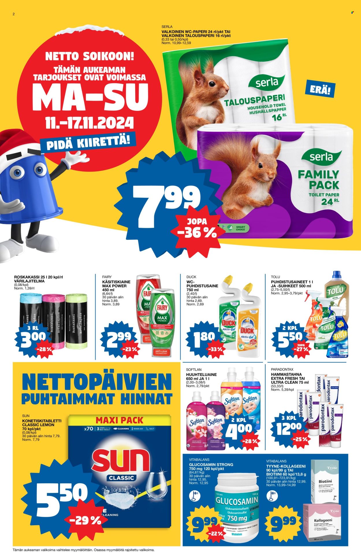 Tokmanni tarjoukset - 11.11.2024 - 17.11.2024. Sivu 2