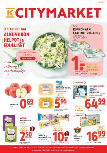 K-citymarket tarjoukset  - 11.11.2024 - 17.11.2024.