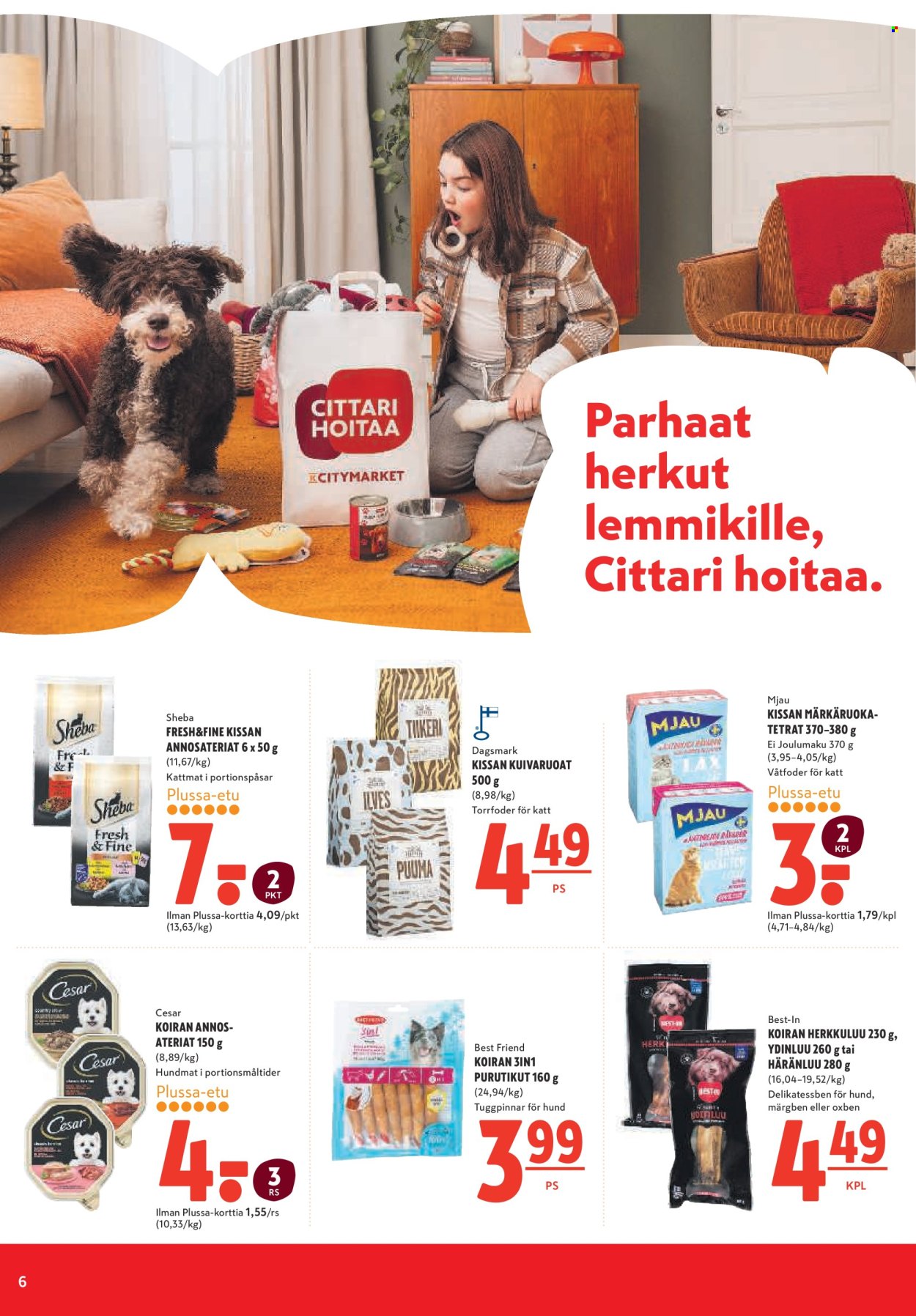 K-citymarket tarjoukset - 11.11.2024 - 17.11.2024. Sivu 6
