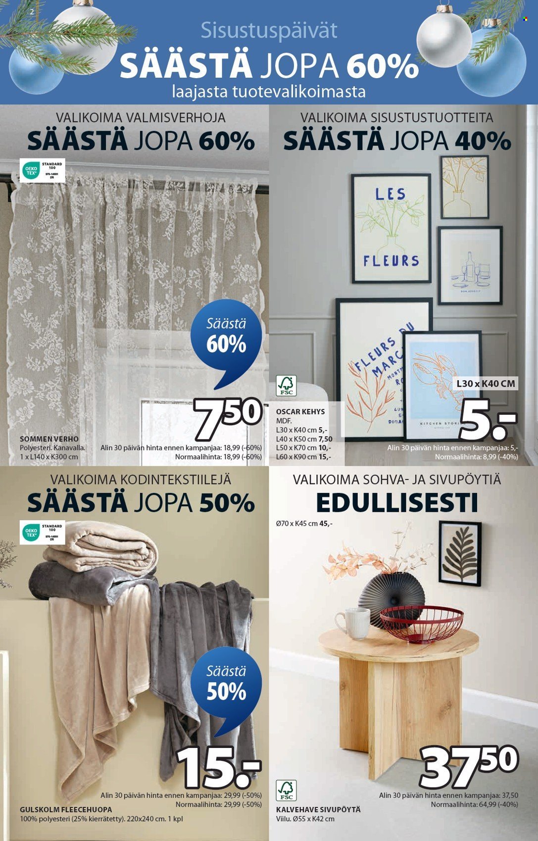 JYSK tarjoukset - 11.11.2024 - 24.11.2024. Sivu 3
