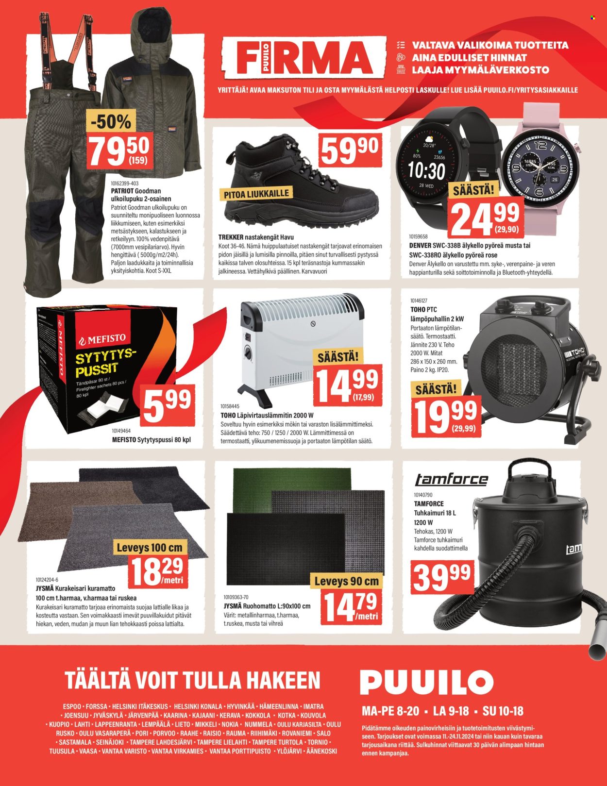 Puuilo tarjoukset - 11.11.2024 - 24.11.2024. Sivu 16