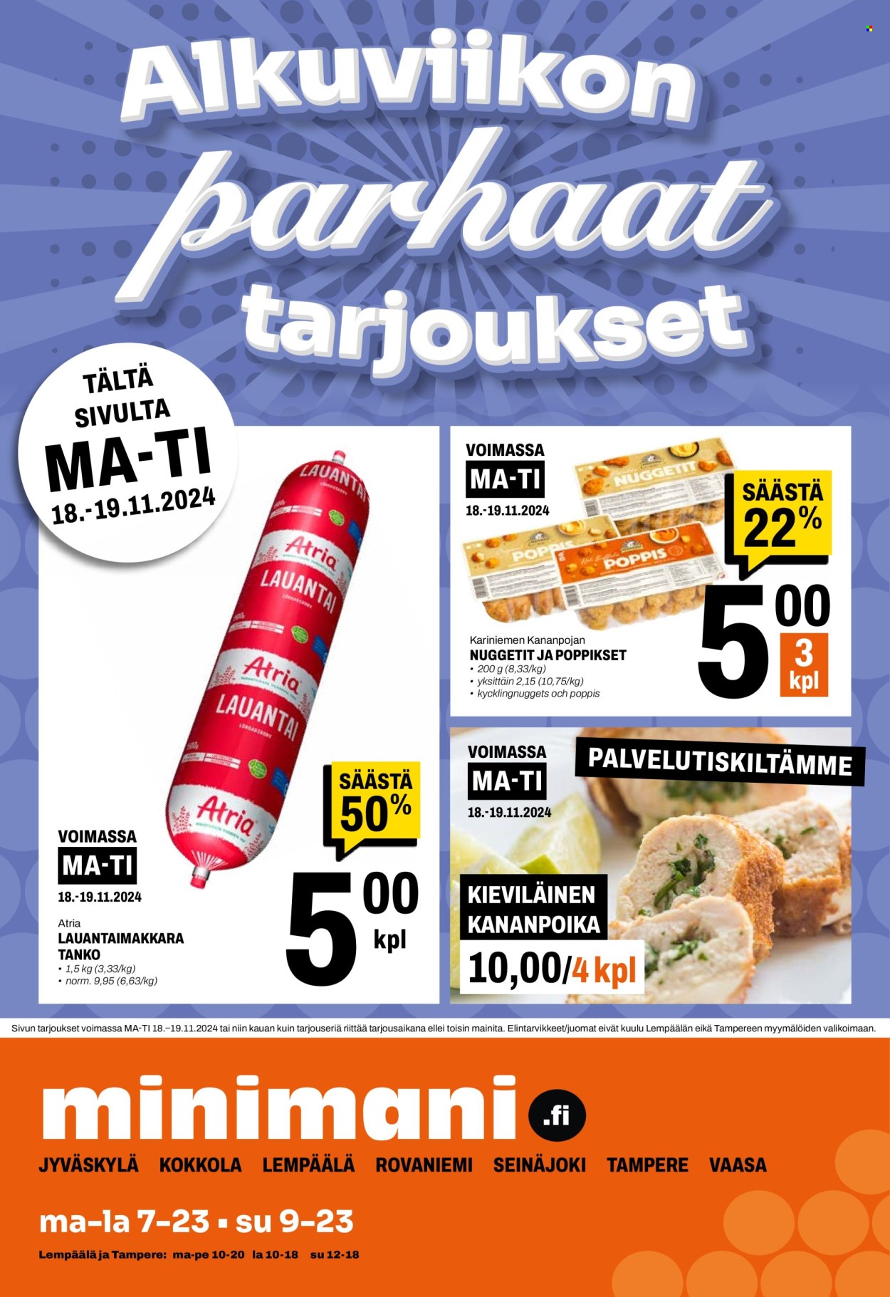 Minimani tarjoukset - 13.11.2024 - 17.11.2024. Sivu 16