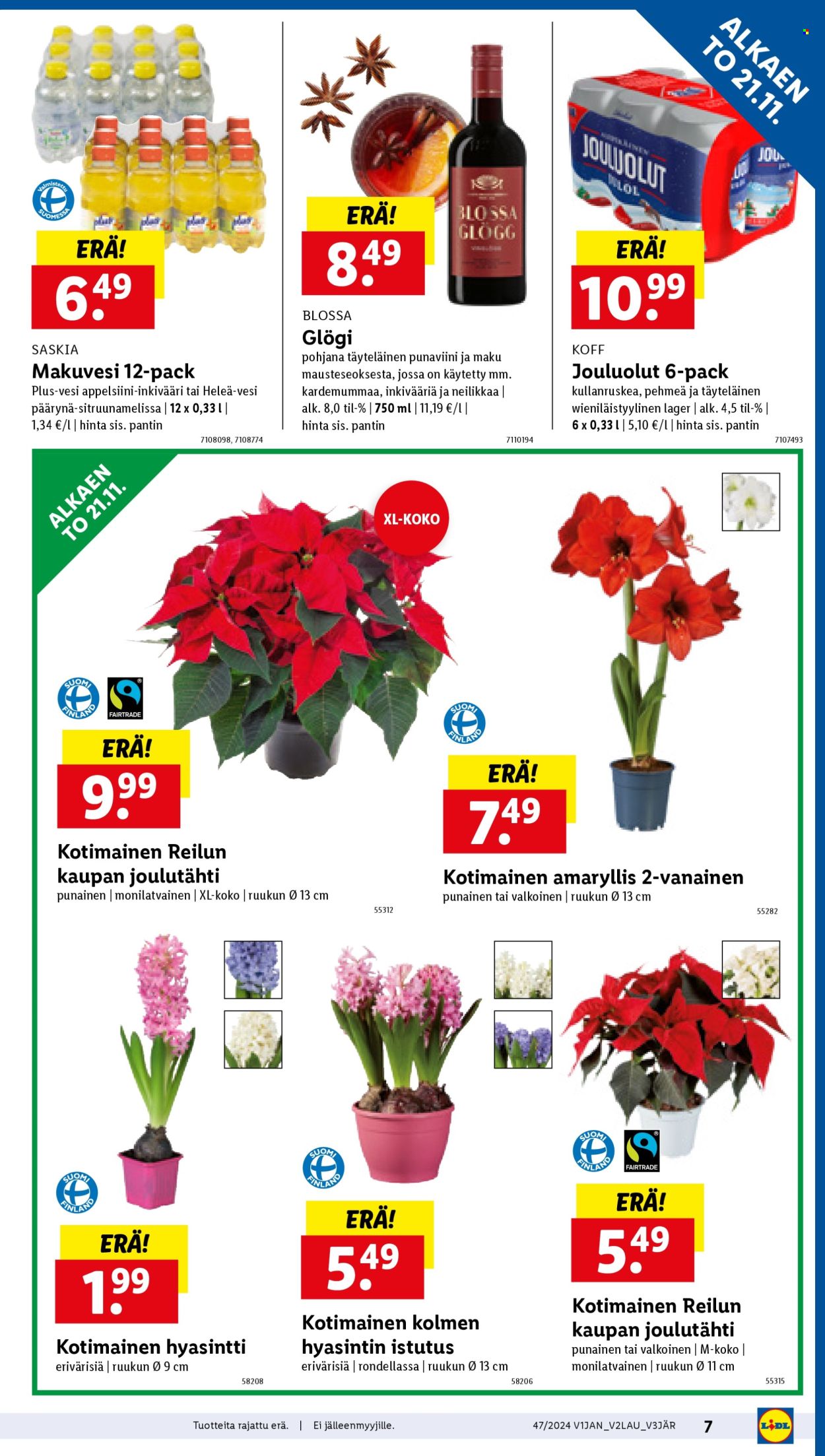 Lidl tarjoukset - 21.11.2024 - 27.11.2024. Sivu 9
