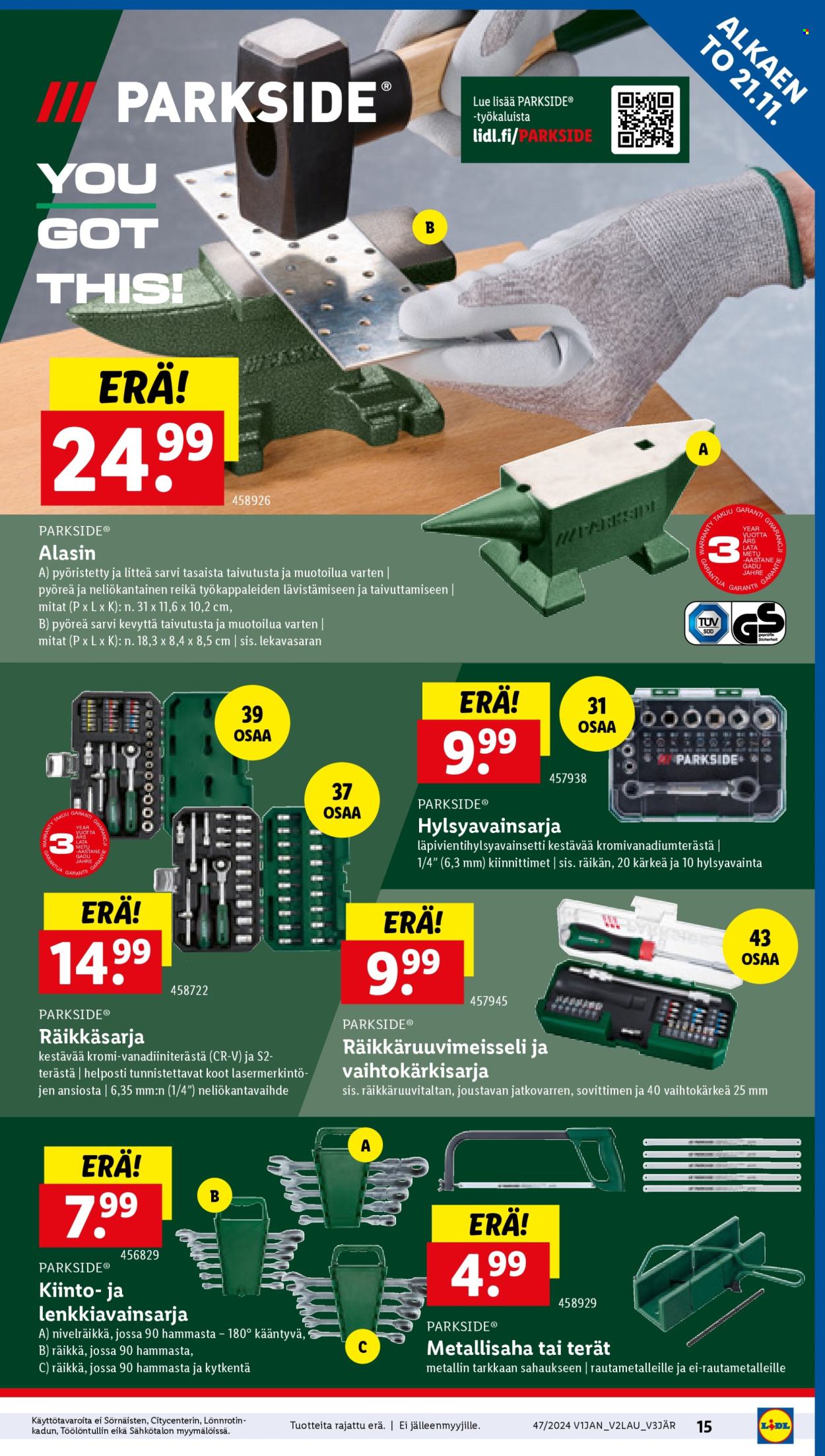 Lidl tarjoukset - 21.11.2024 - 27.11.2024. Sivu 17