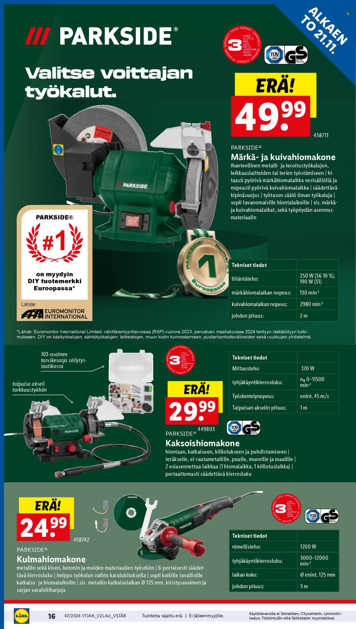 Lidl tarjoukset - 21.11.2024 - 27.11.2024. Sivu 18