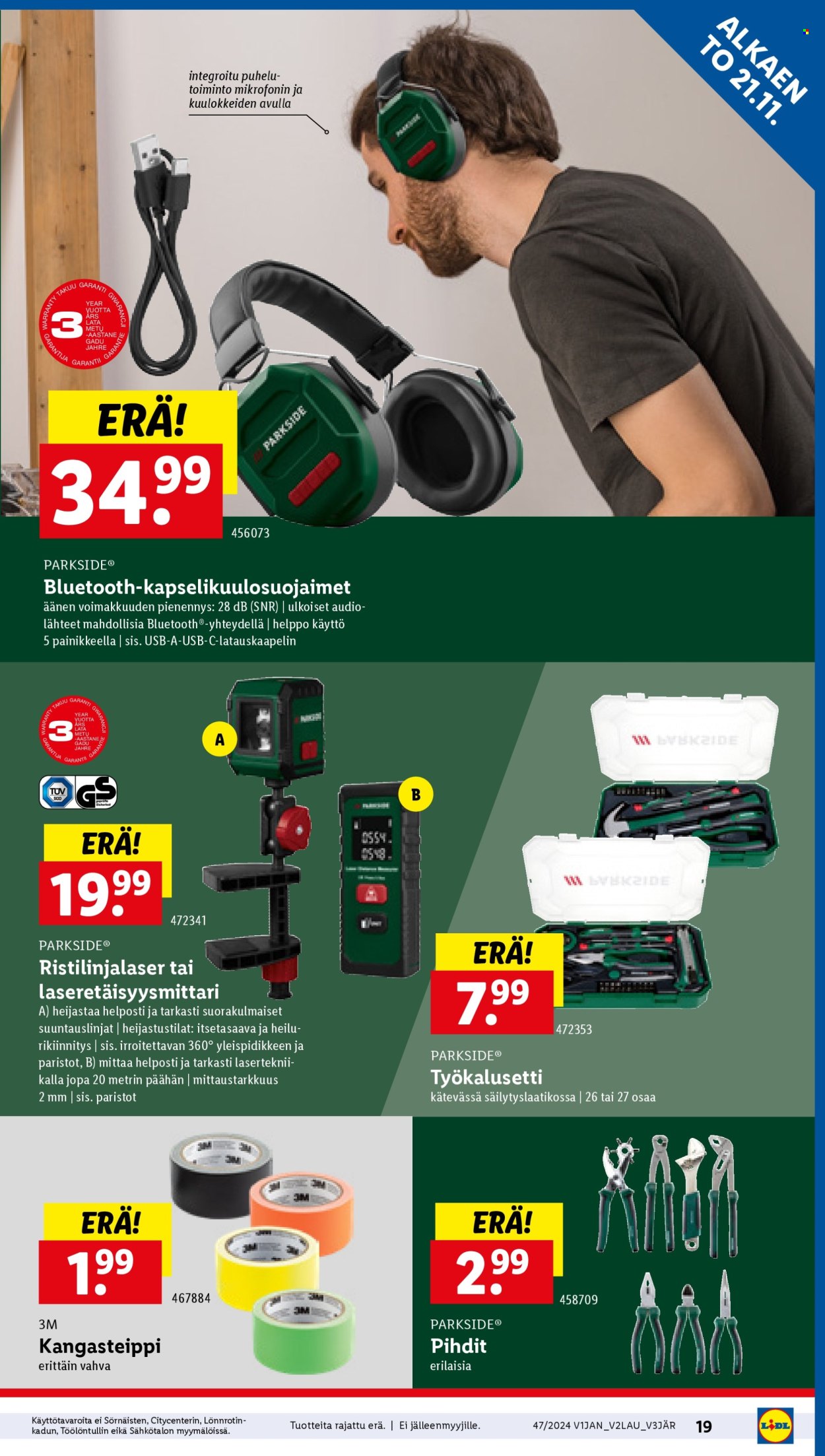 Lidl tarjoukset - 21.11.2024 - 27.11.2024. Sivu 21