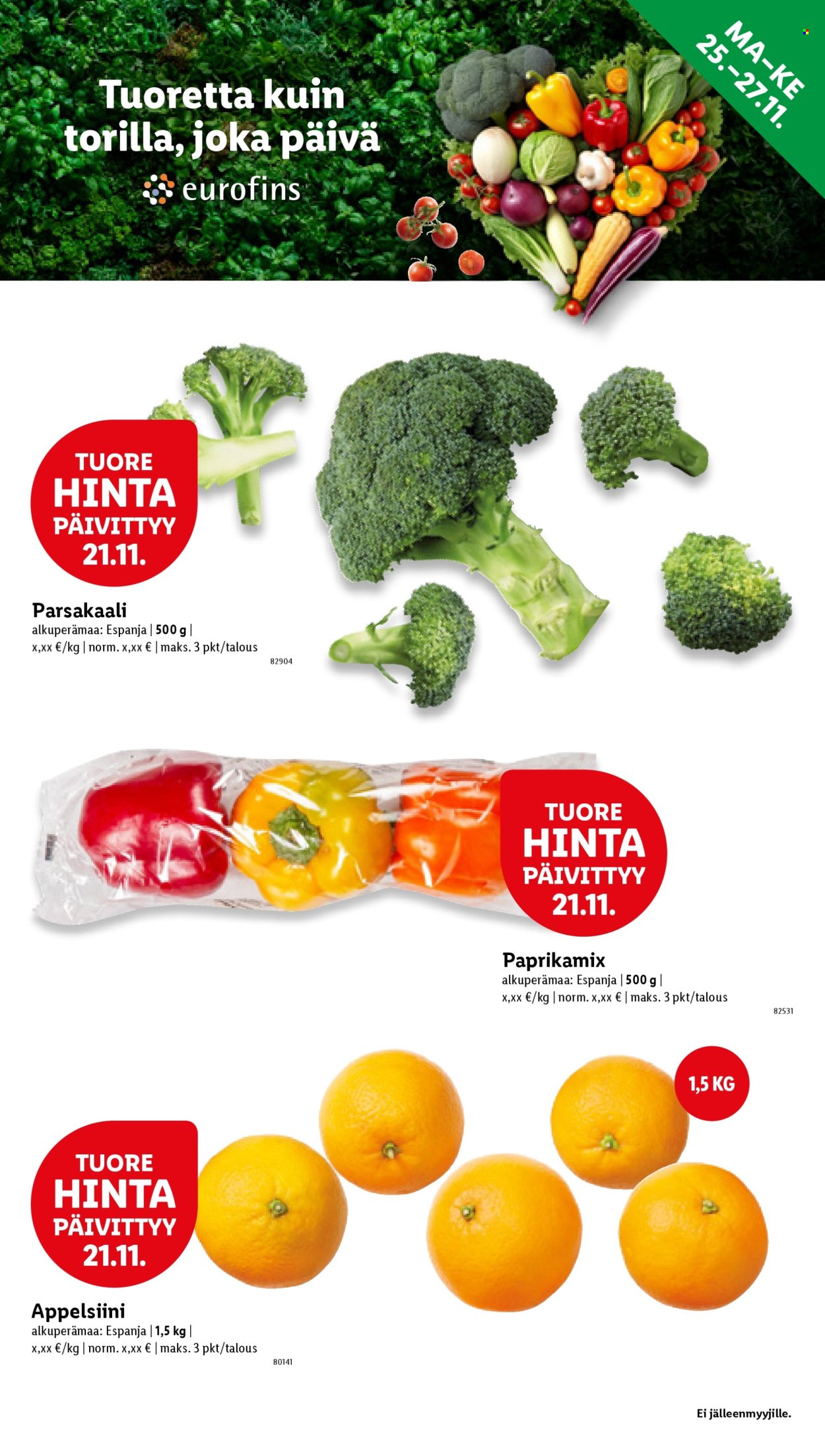 Lidl tarjoukset - 21.11.2024 - 27.11.2024. Sivu 27