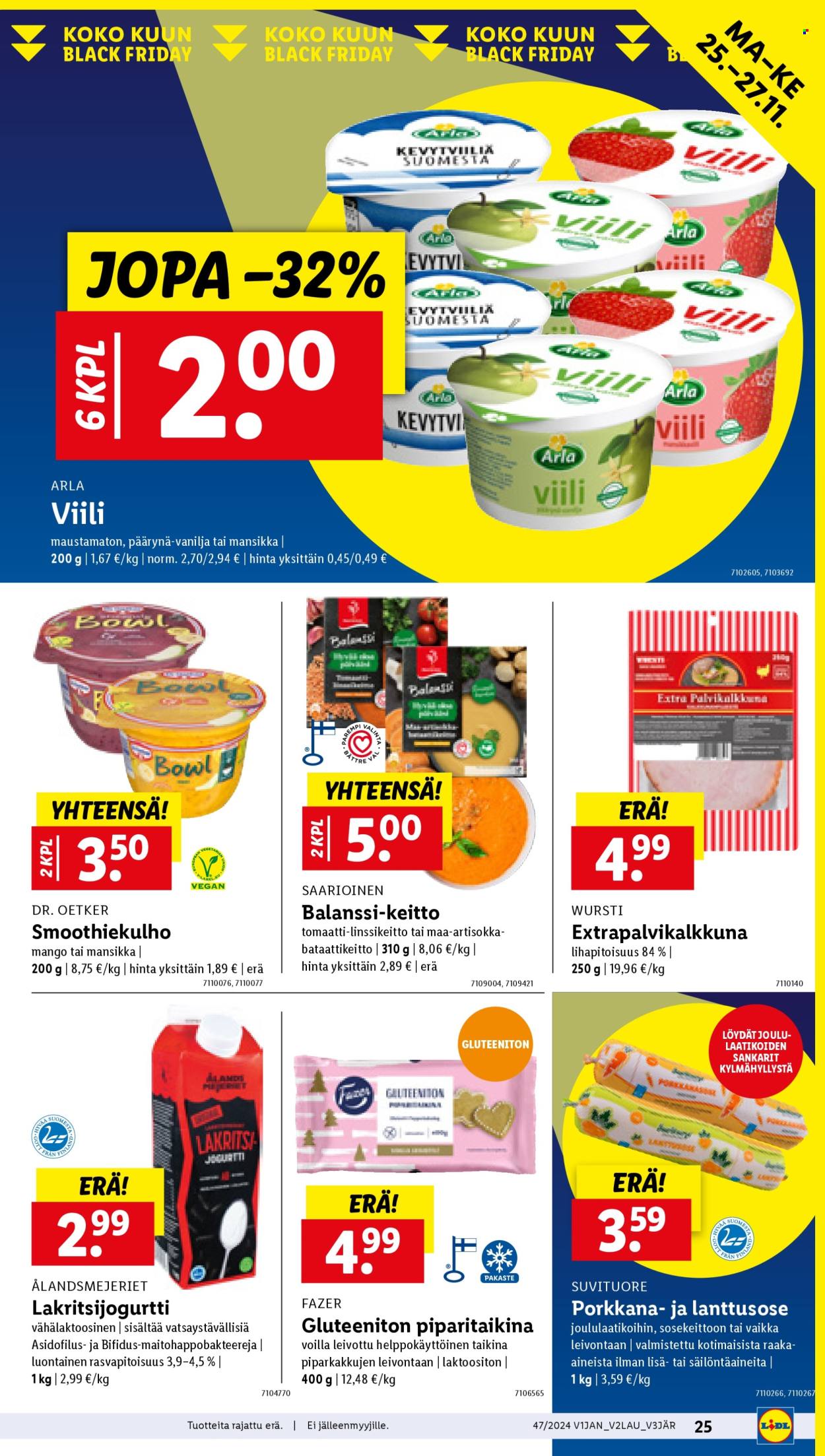 Lidl tarjoukset - 21.11.2024 - 27.11.2024. Sivu 29