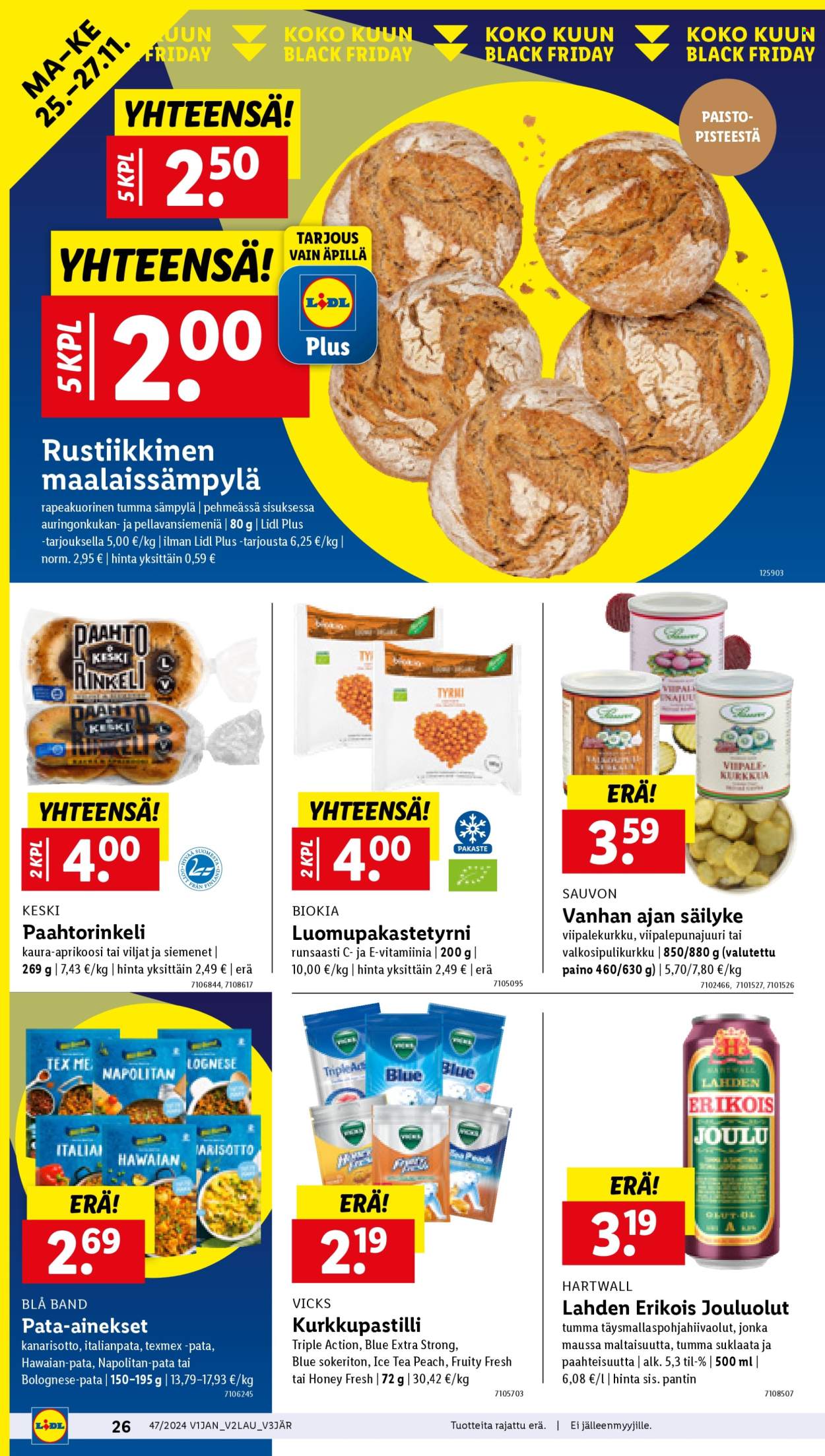 Lidl tarjoukset - 21.11.2024 - 27.11.2024. Sivu 30