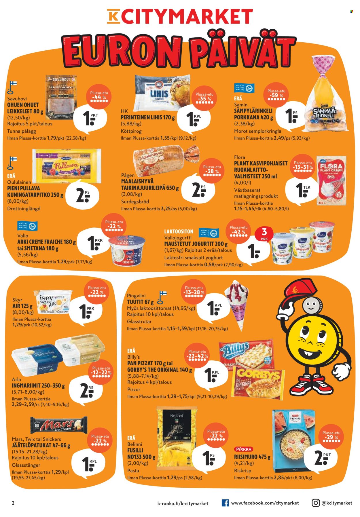 K-citymarket tarjoukset - 18.11.2024 - 24.11.2024. Sivu 2