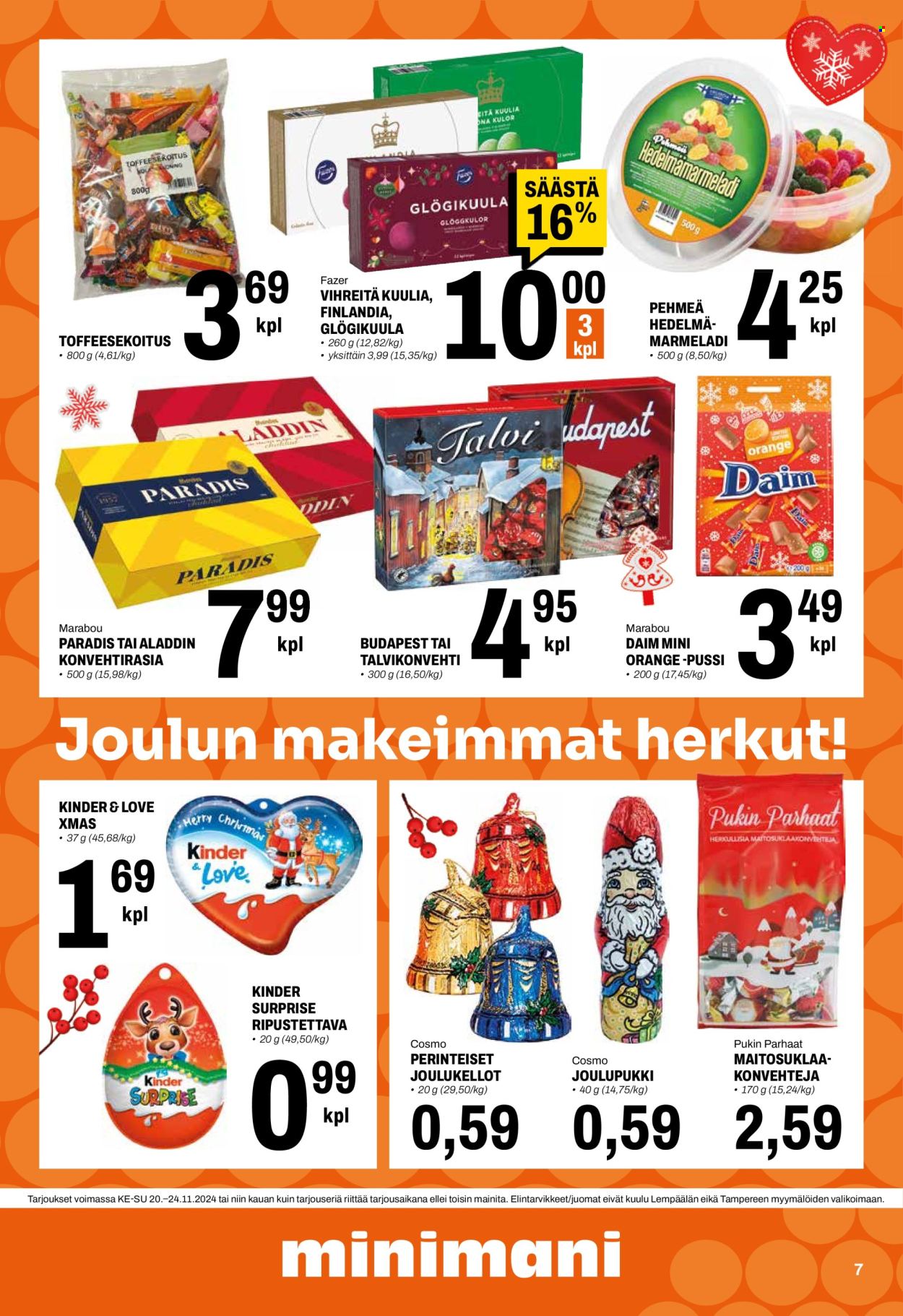 Minimani tarjoukset - 20.11.2024 - 24.11.2024. Sivu 7