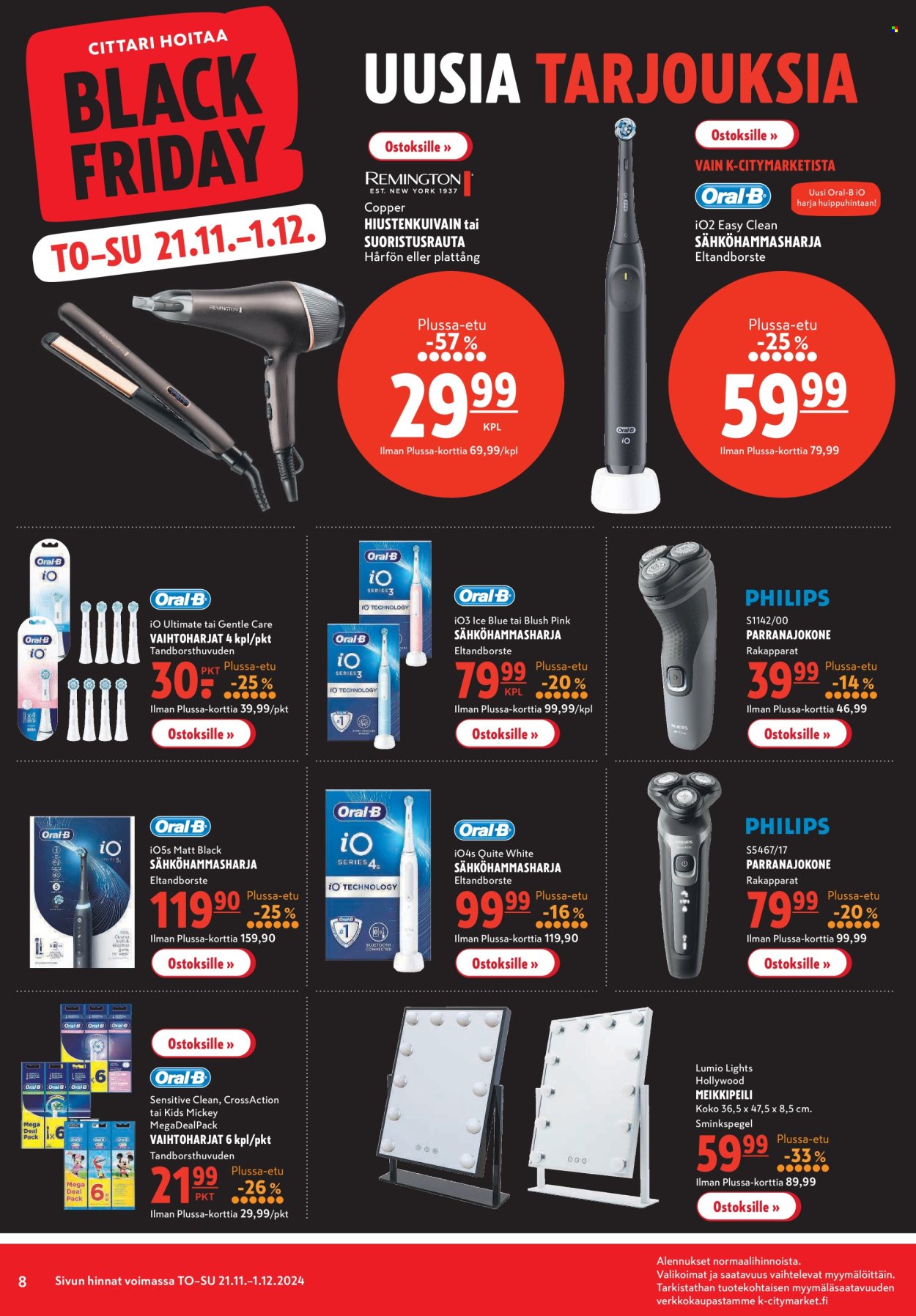 K-citymarket tarjoukset - 21.11.2024 - 01.12.2024. Sivu 8
