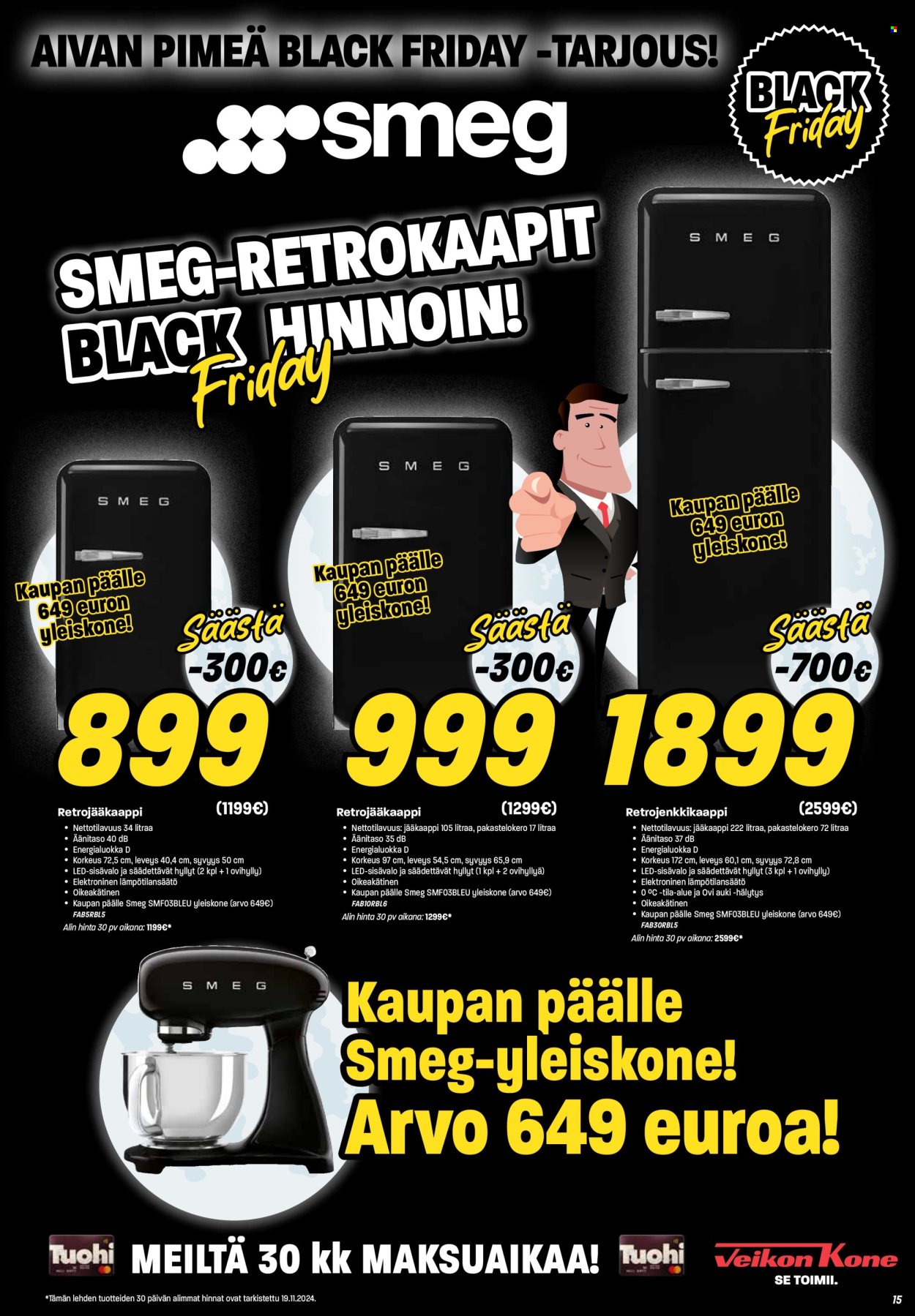 Veikon Kone tarjoukset - 24.11.2024 - 01.12.2024. Sivu 15