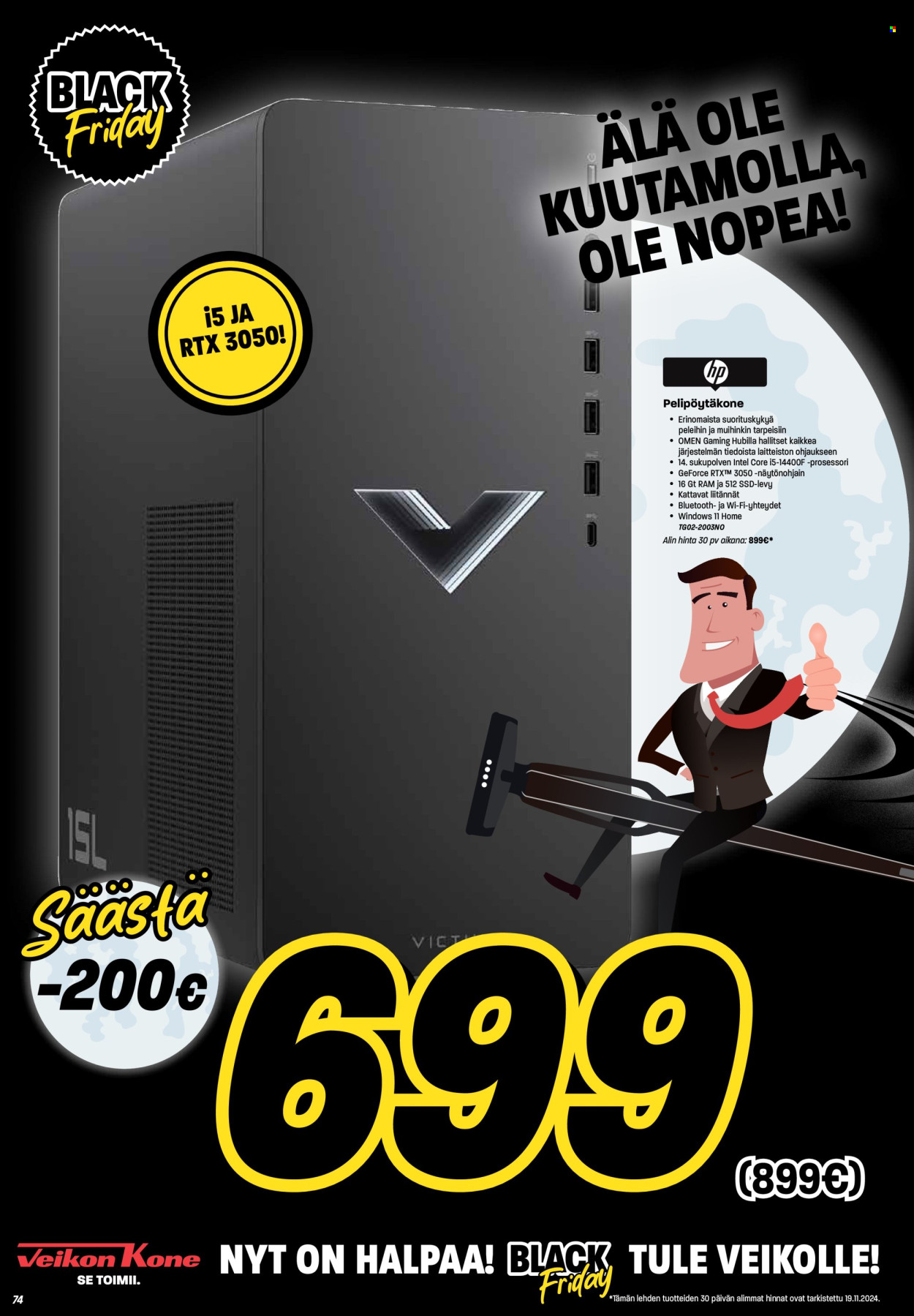 Veikon Kone tarjoukset - 24.11.2024 - 01.12.2024. Sivu 74
