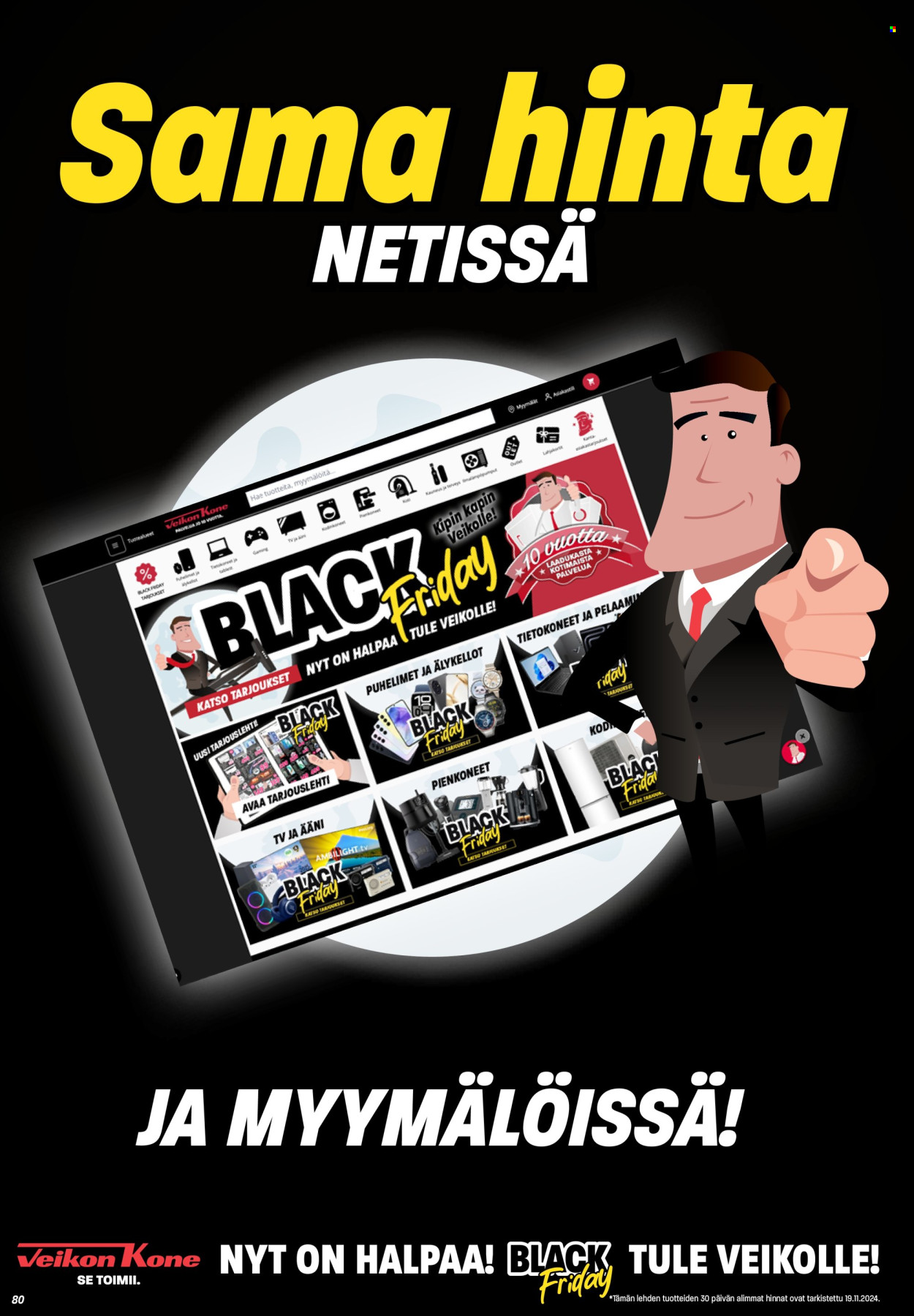 Veikon Kone tarjoukset - 24.11.2024 - 01.12.2024. Sivu 80