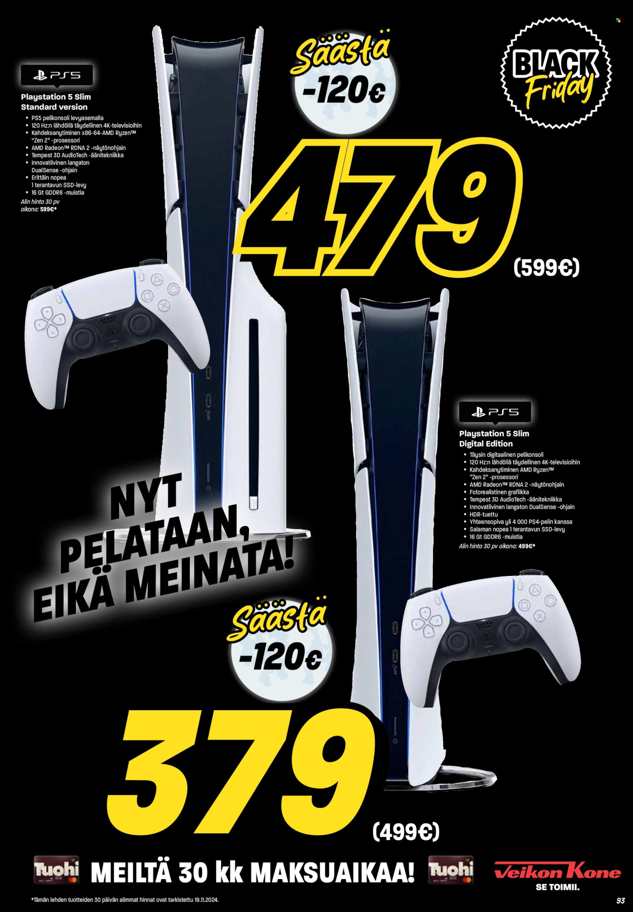 Veikon Kone tarjoukset - 24.11.2024 - 01.12.2024. Sivu 93