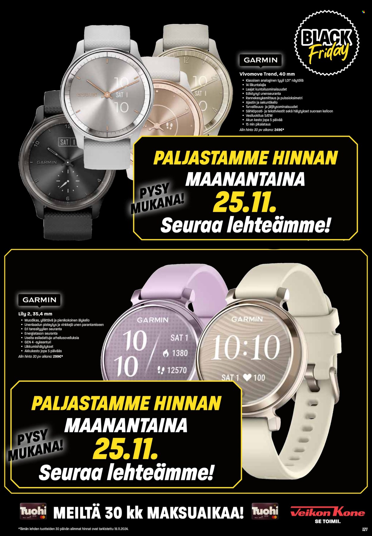 Veikon Kone tarjoukset - 24.11.2024 - 01.12.2024. Sivu 121