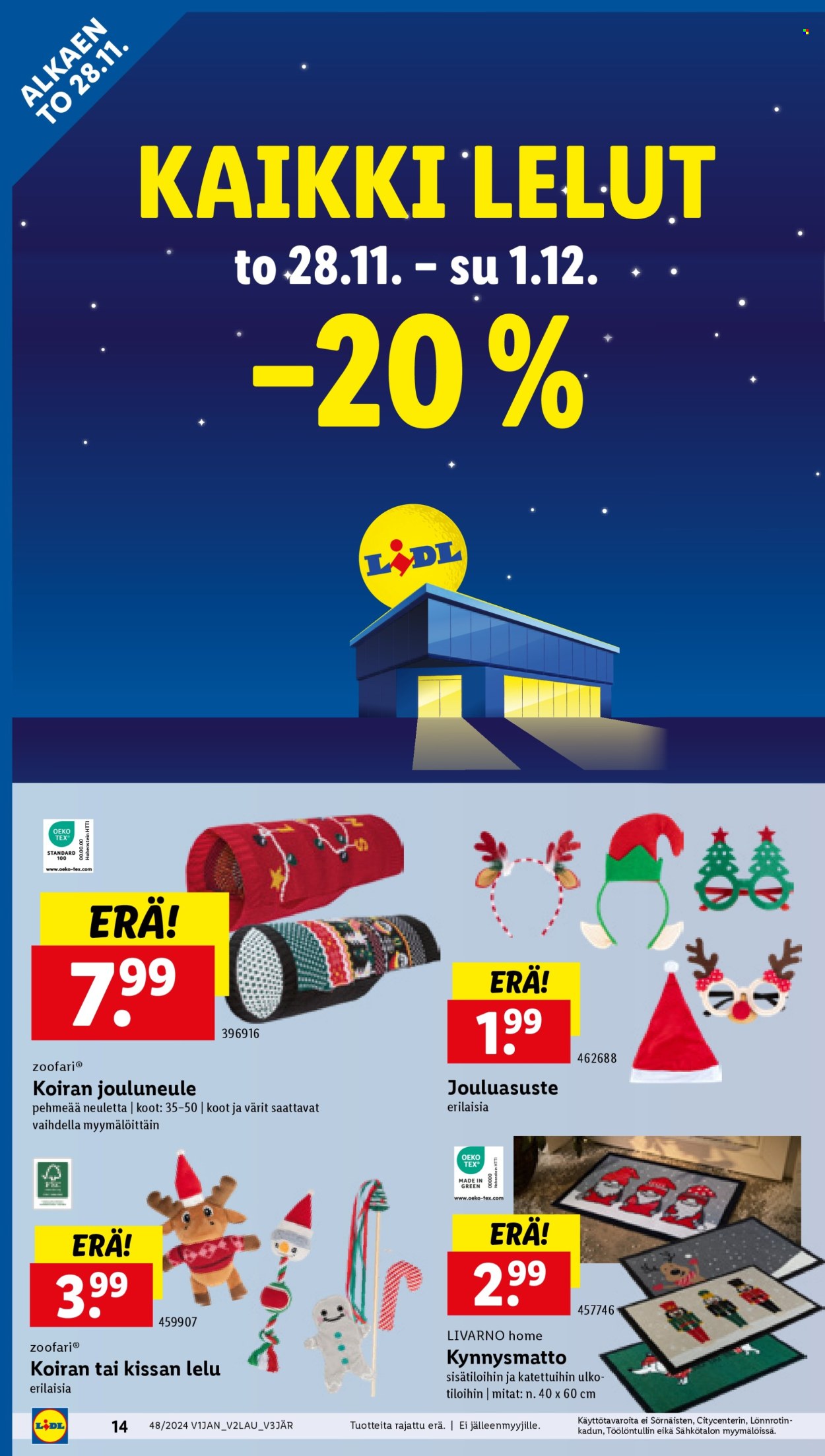 Lidl tarjoukset - 28.11.2024 - 03.12.2024. Sivu 16