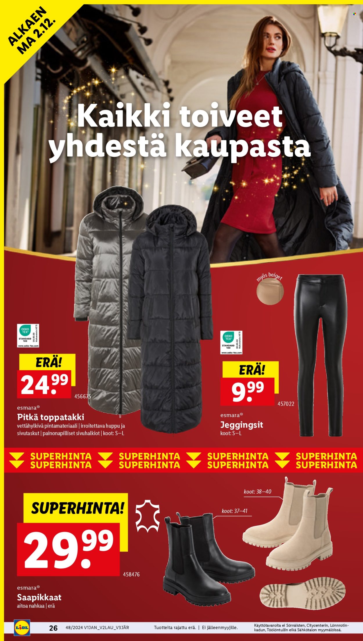 Lidl tarjoukset - 28.11.2024 - 03.12.2024. Sivu 30