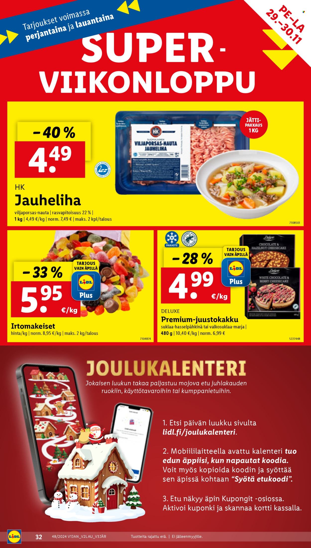 Lidl tarjoukset - 28.11.2024 - 03.12.2024. Sivu 38