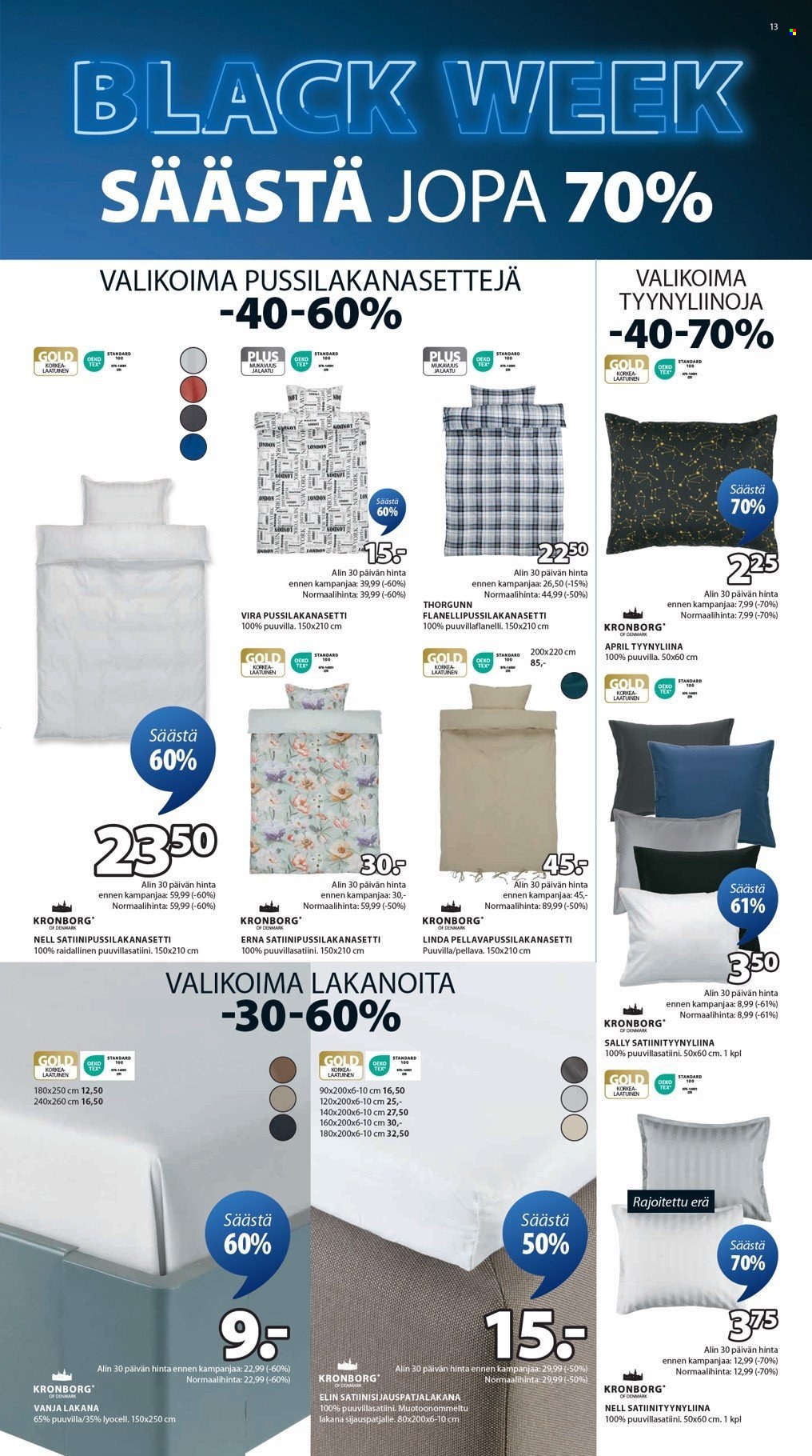 JYSK tarjoukset - 25.11.2024 - 01.12.2024. Sivu 14