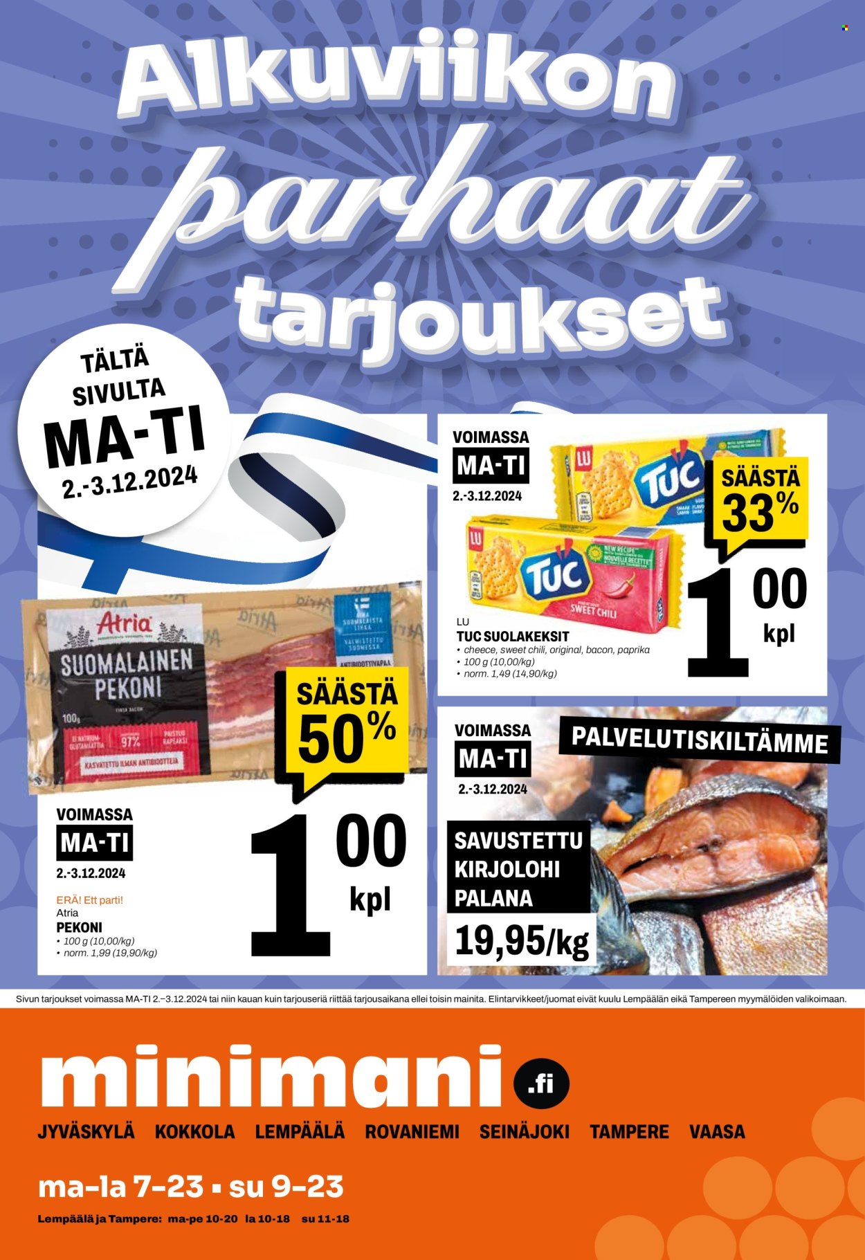 Minimani tarjoukset - 27.11.2024 - 01.12.2024. Sivu 16