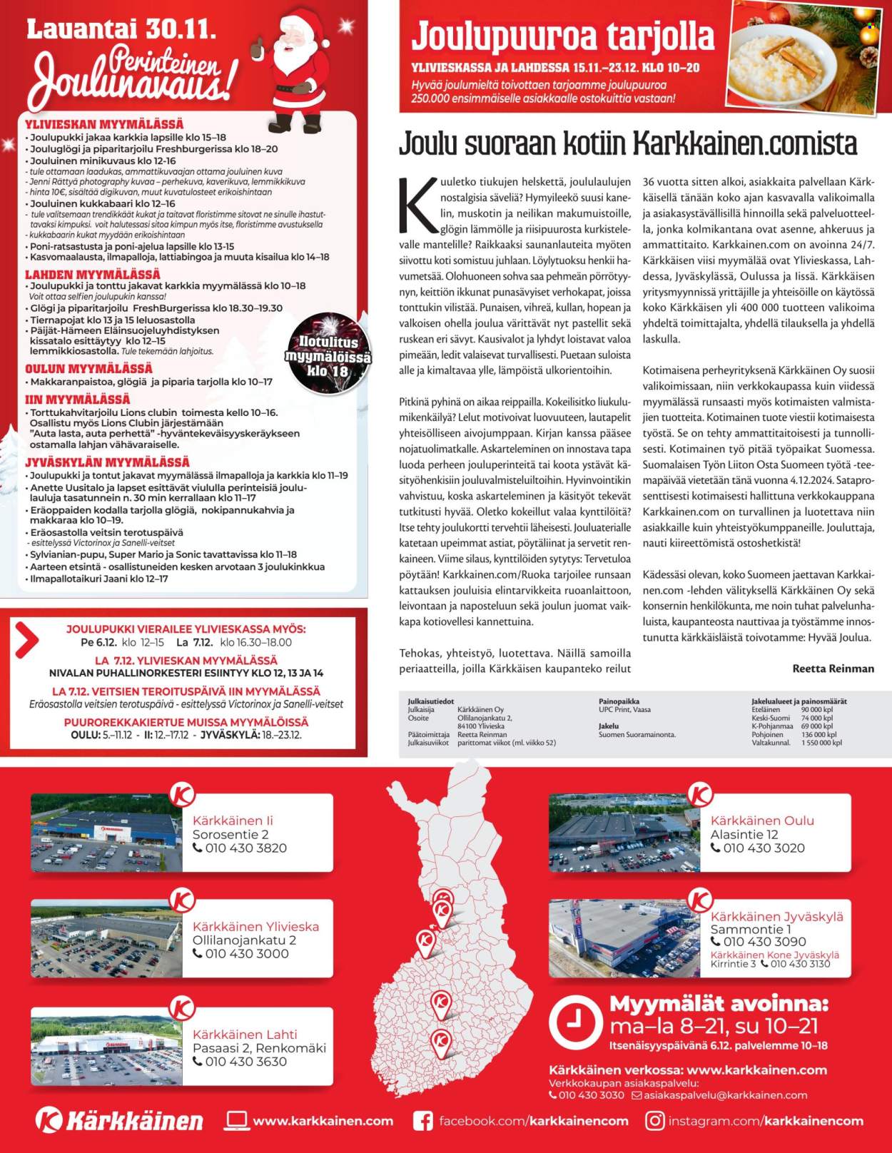 Kärkkäinen tarjoukset - 27.11.2024 - 10.12.2024. Sivu 3
