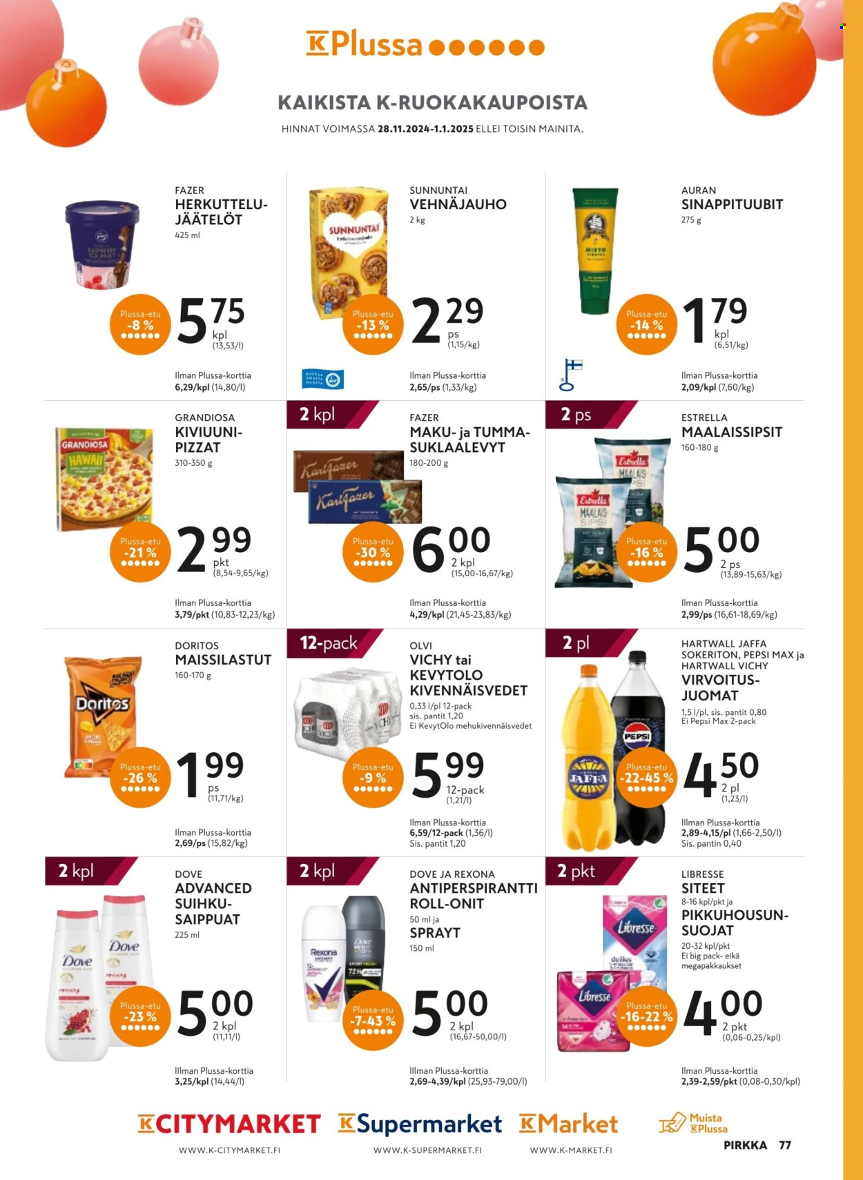 K-citymarket tarjoukset - 27.11.2024 - 04.02.2025. Sivu 77
