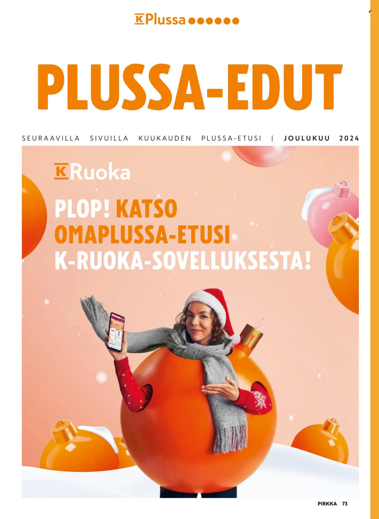 K-Supermarket tarjoukset - 27.11.2024 - 04.02.2025. Sivu 73