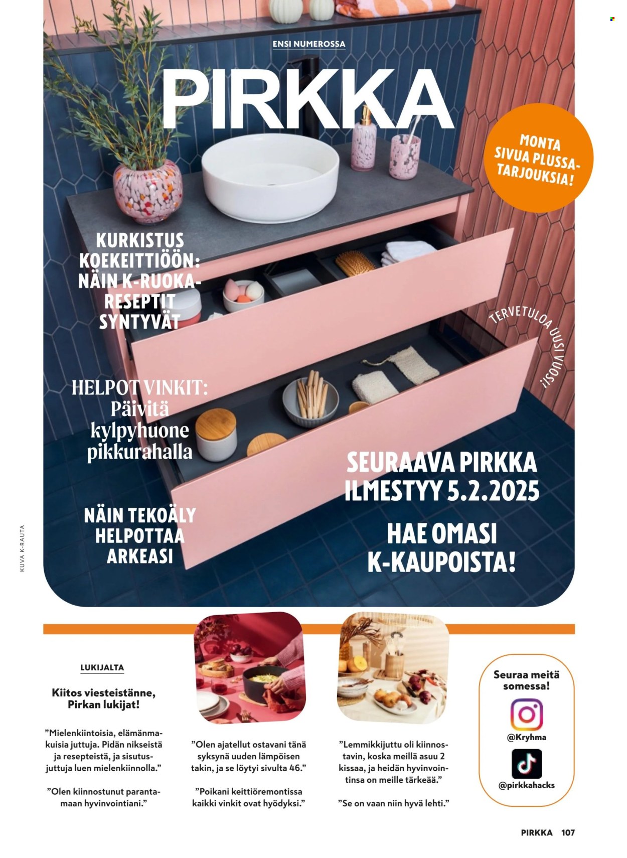 K-Supermarket tarjoukset - 27.11.2024 - 04.02.2025. Sivu 107