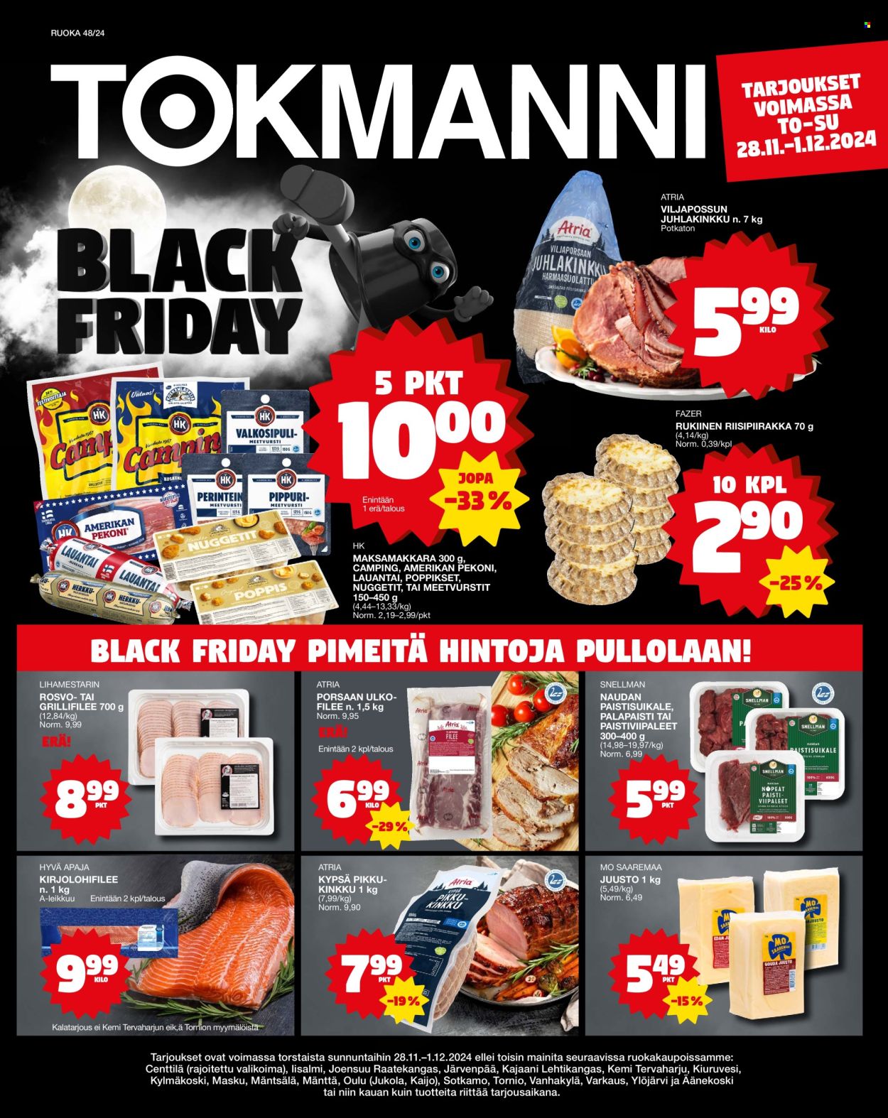 Tokmanni tarjoukset - 28.11.2024 - 01.12.2024. Sivu 1