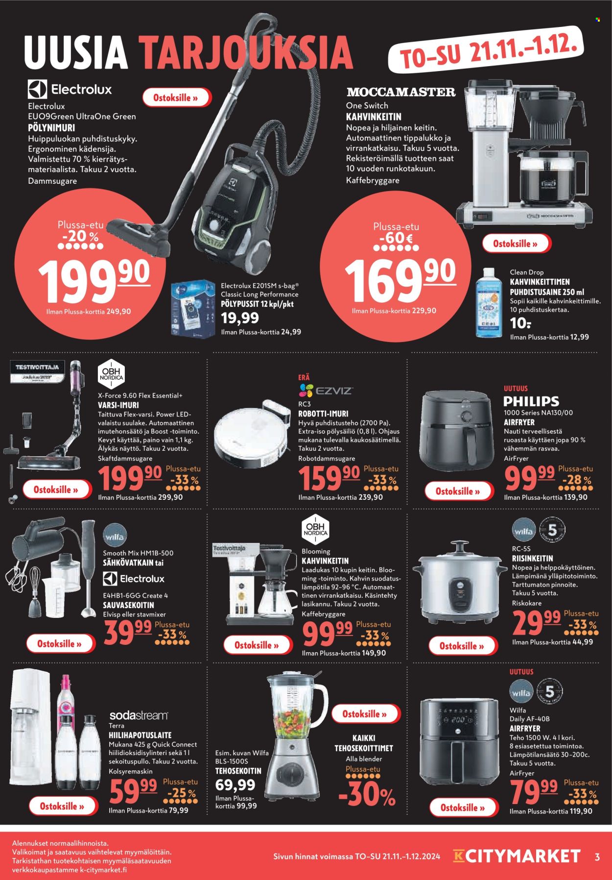 K-citymarket tarjoukset - 21.11.2024 - 01.12.2024. Sivu 3